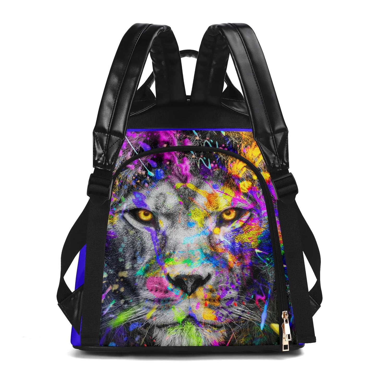 BOLD AS A LION- New Travel PU Daypack Anti-theft Backpack, FREE SHIPPING