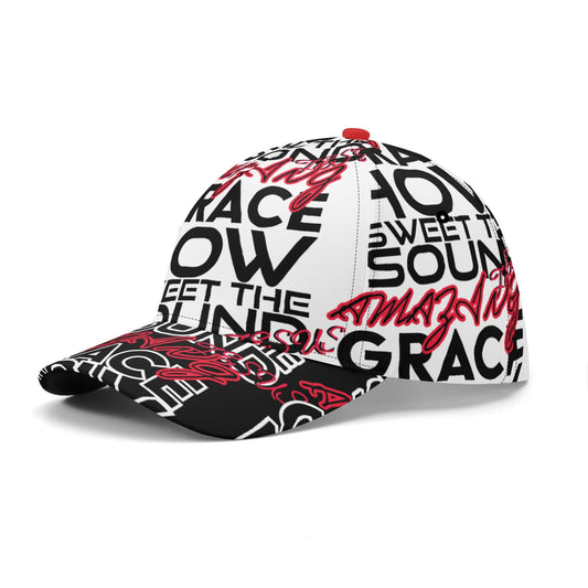 AMAZING GRACE- All-over Print Baseball Cap, FREE SHIPPING