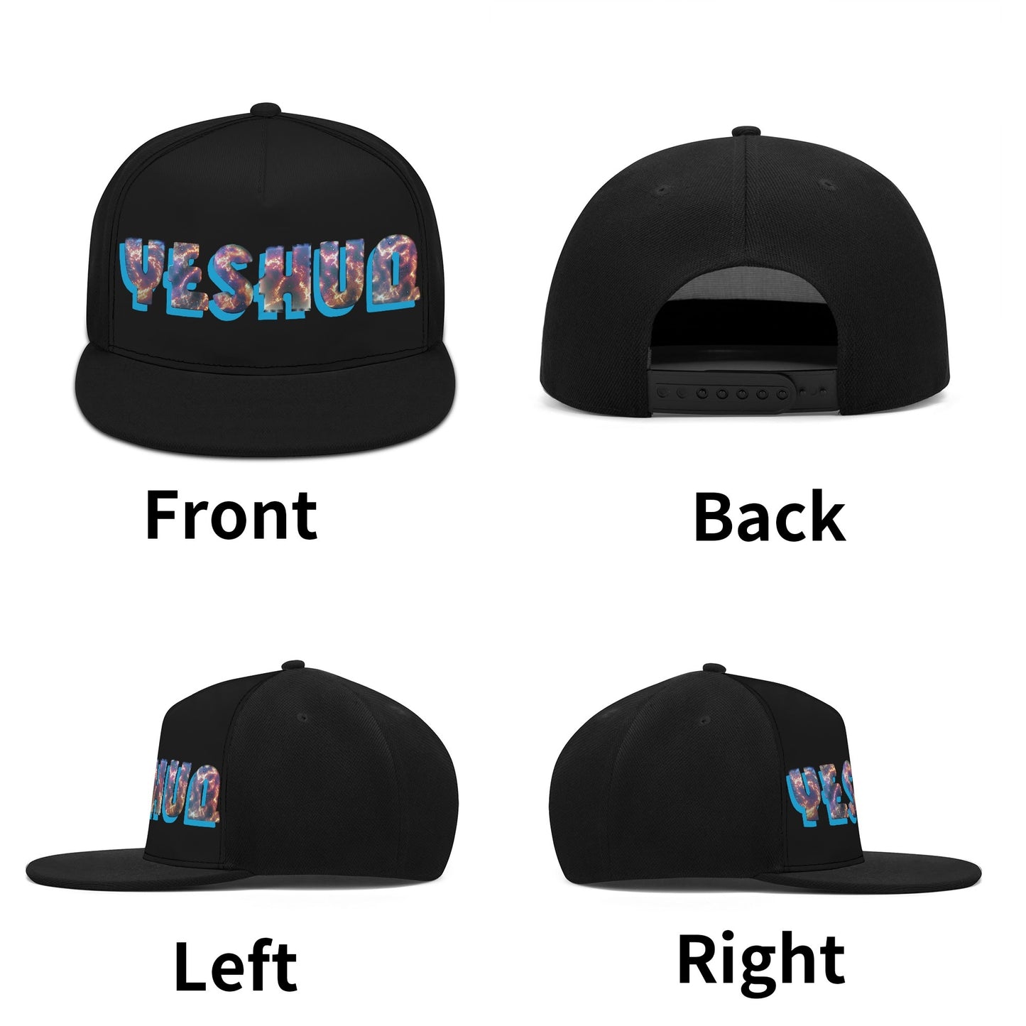 YESHUA- DIGITAL PRINT BASEBALL CAP