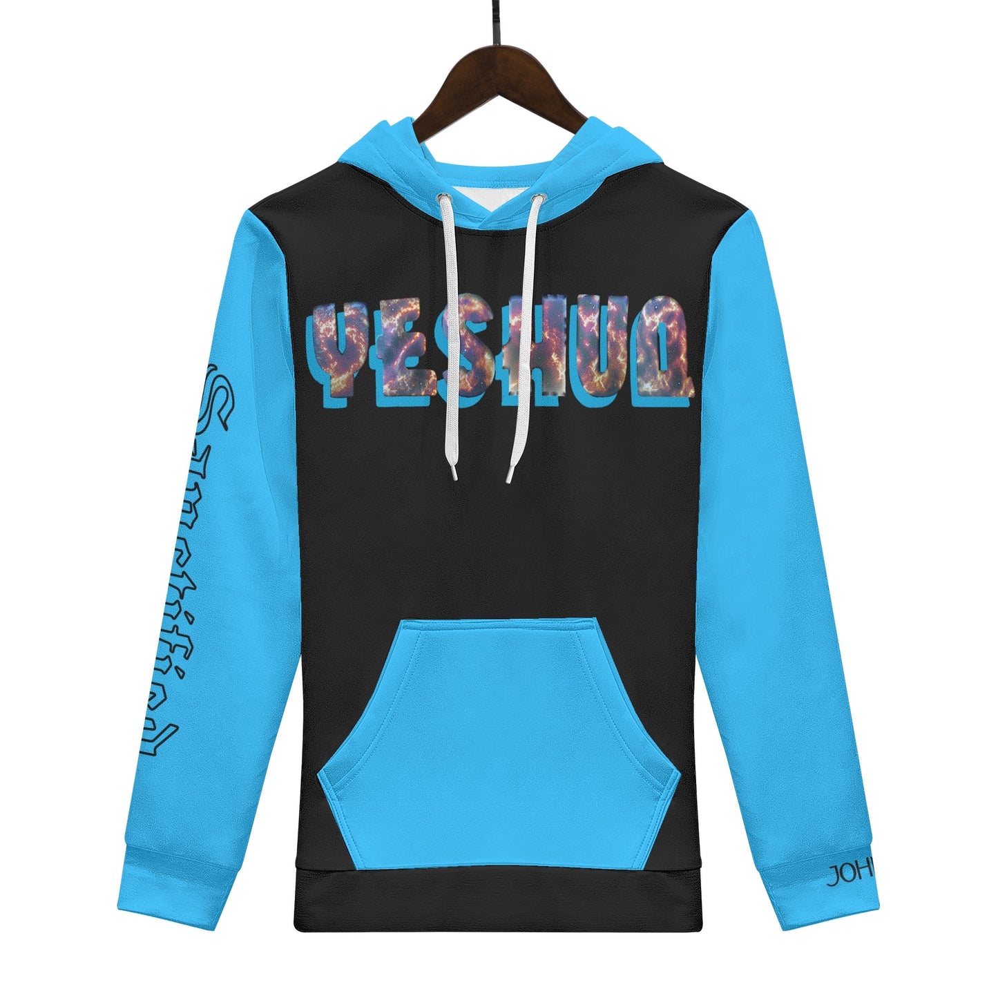 YESHUA- Mens All Over Print Warm Velvets Pair Of Hoodie