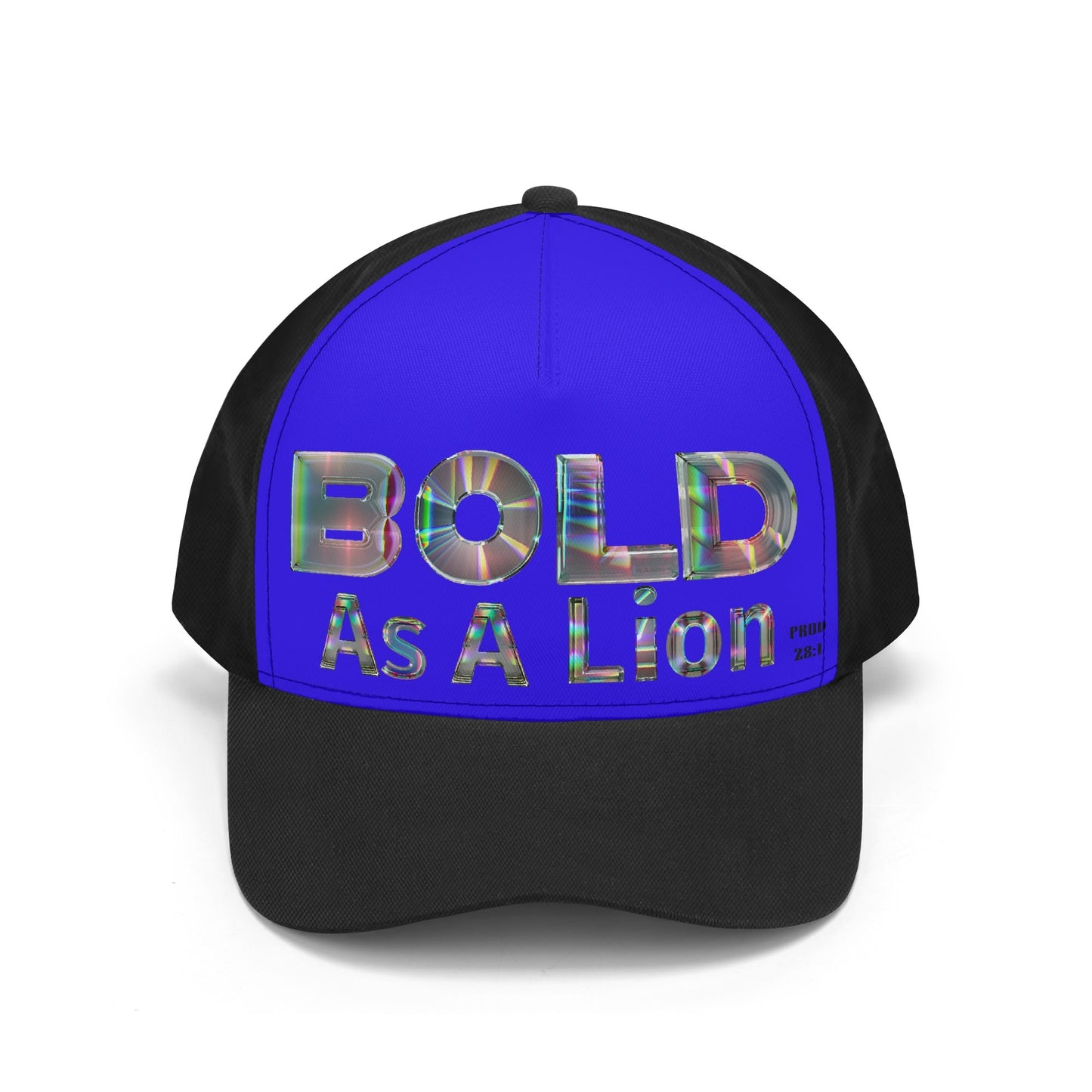 BOLD AS A LION- Front Printing Baseball Cap, FREE SHIPPING