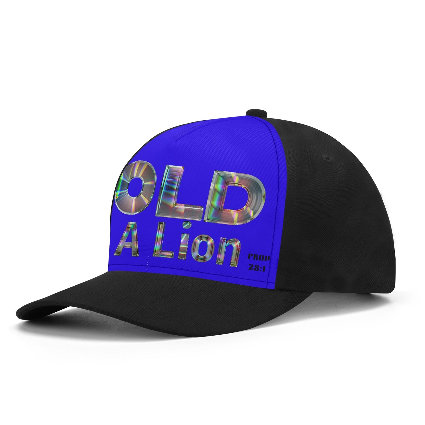 BOLD AS A LION- Front Printing Baseball Cap, FREE SHIPPING