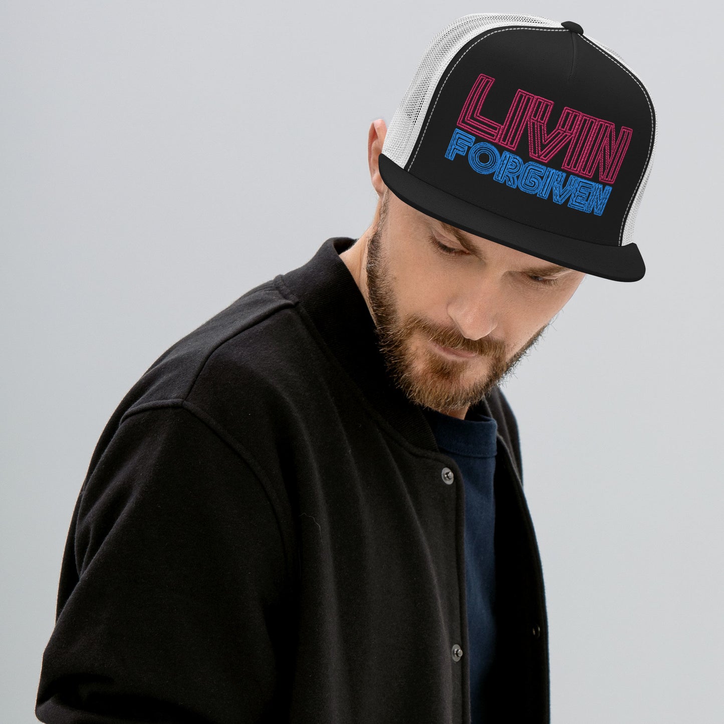 LIVIN FORGIVEN- Trucker Cap