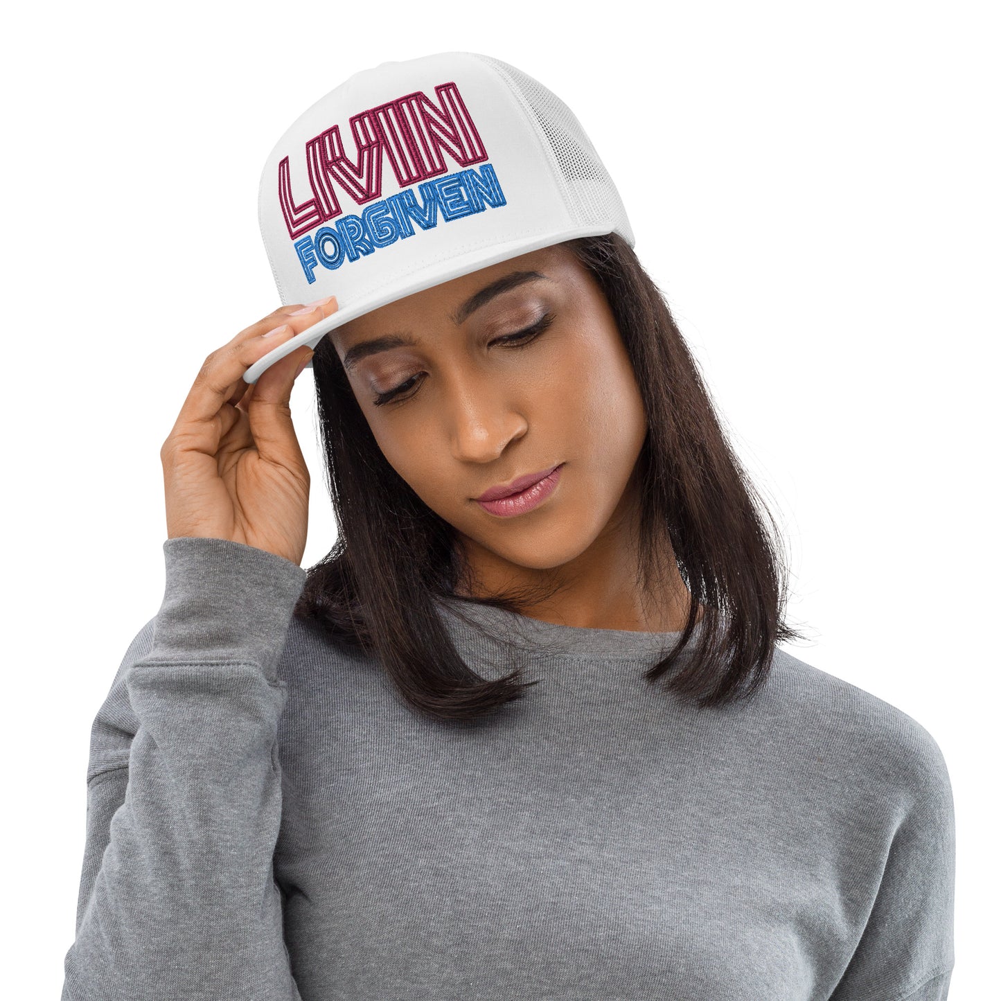 LIVIN FORGIVEN- Trucker Cap