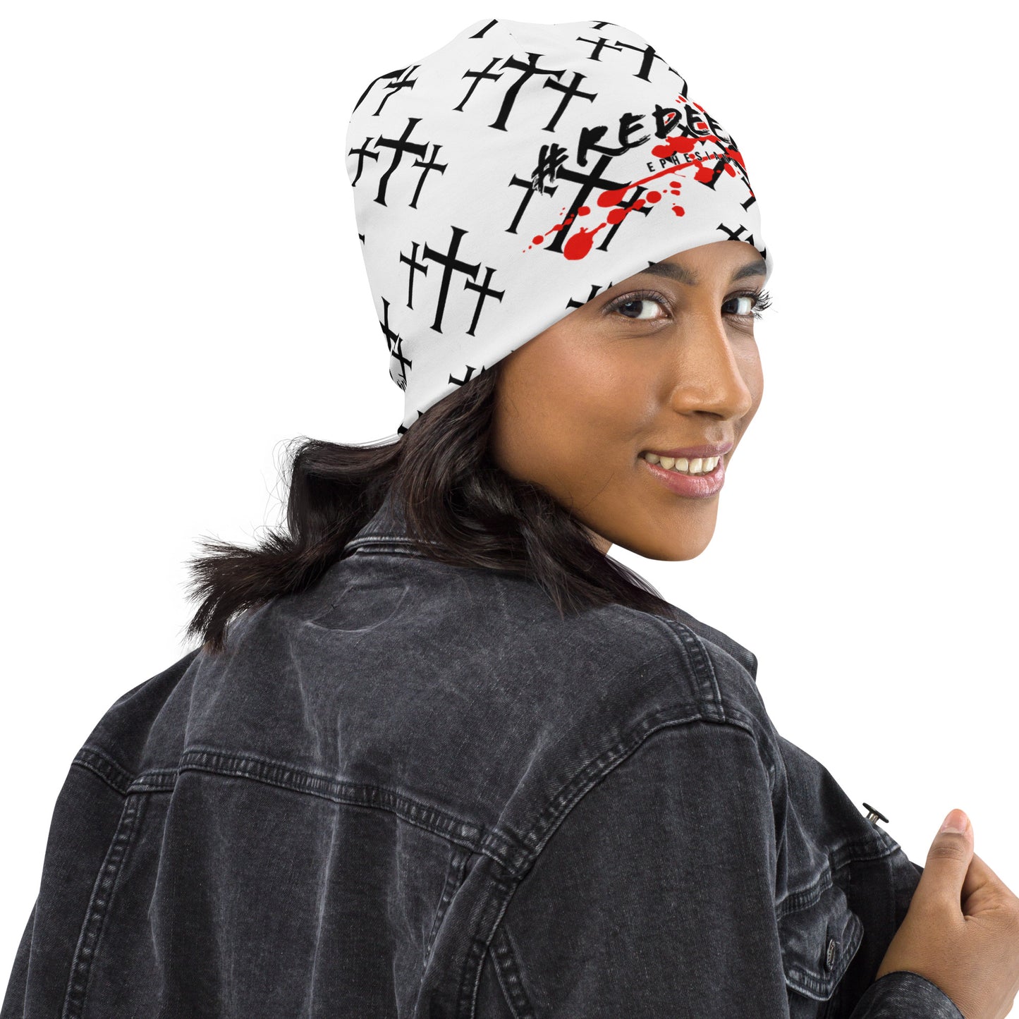 All-Over Print Beanie