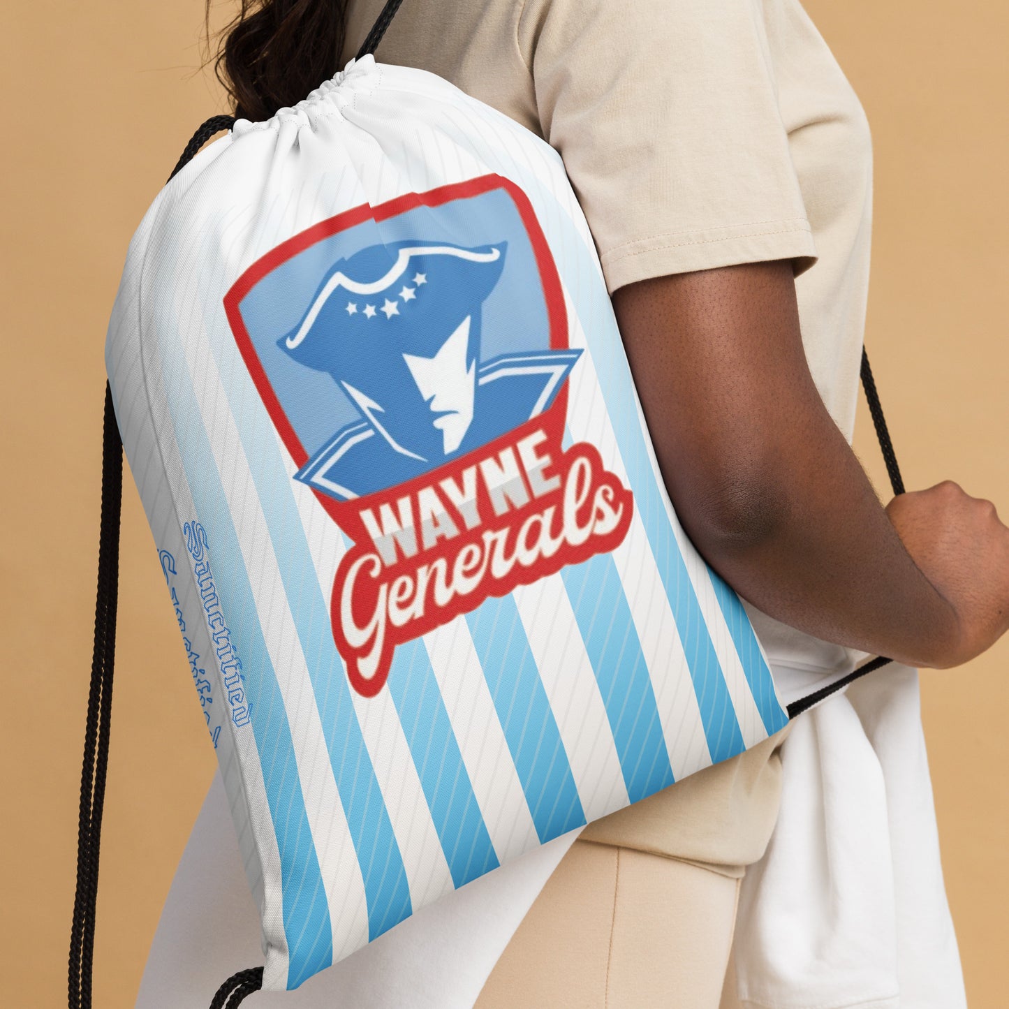 Wayne H.S. Drawstring bag