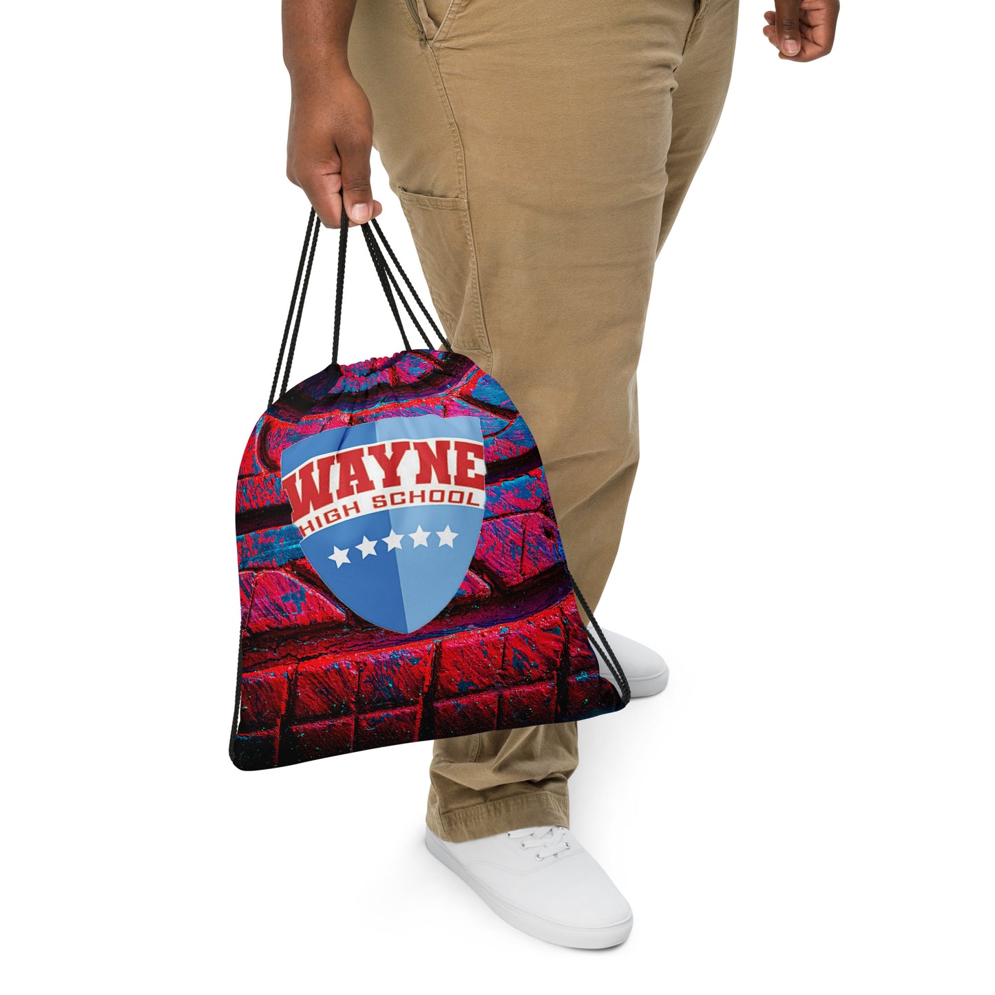 Wayne H.S. Drawstring bag