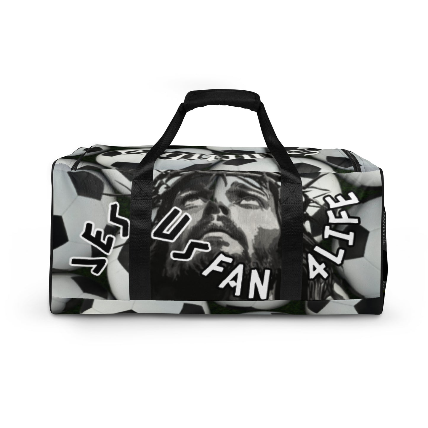 Jesus Fan 4Life- Soccer Duffle bag