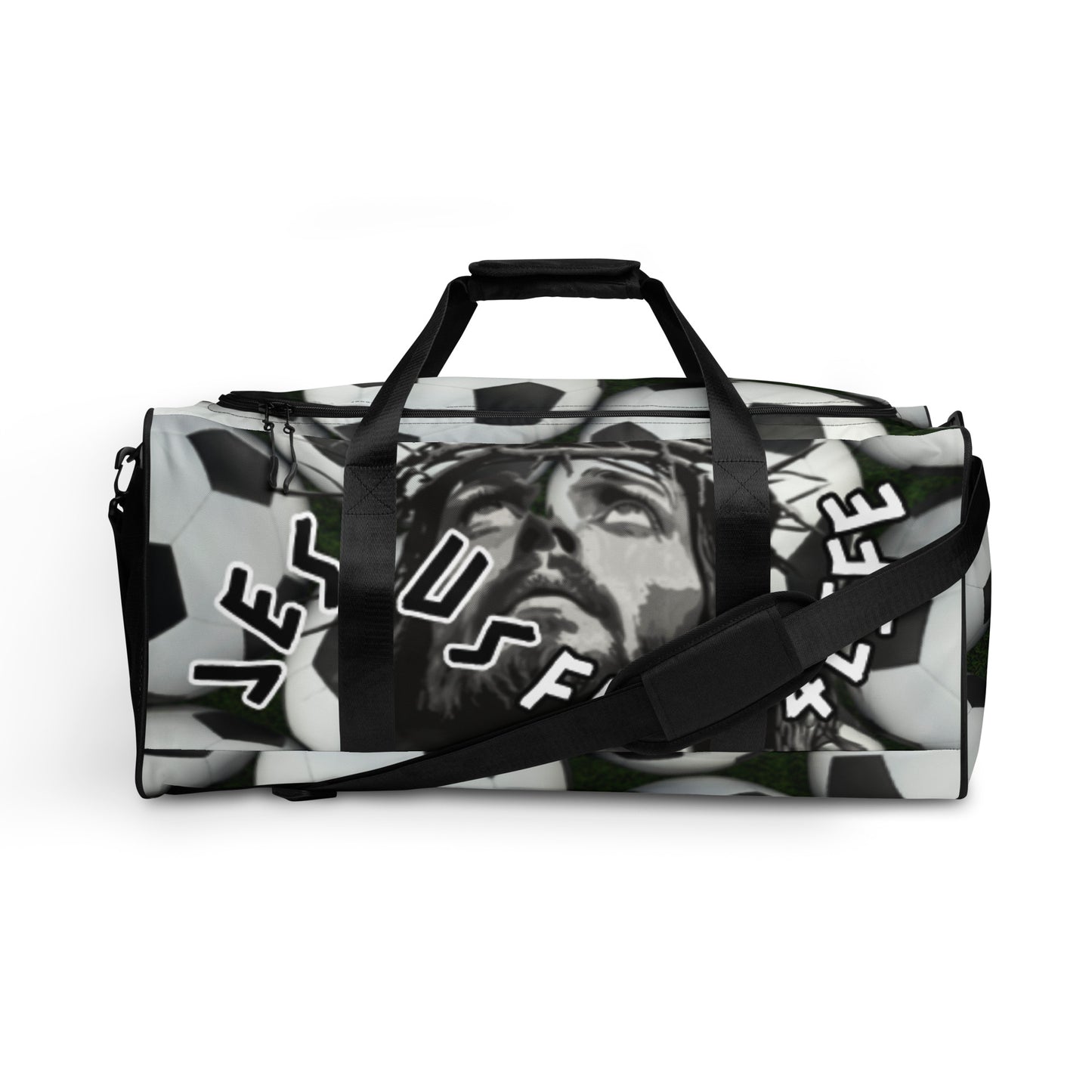 Jesus Fan 4Life- Soccer Duffle bag