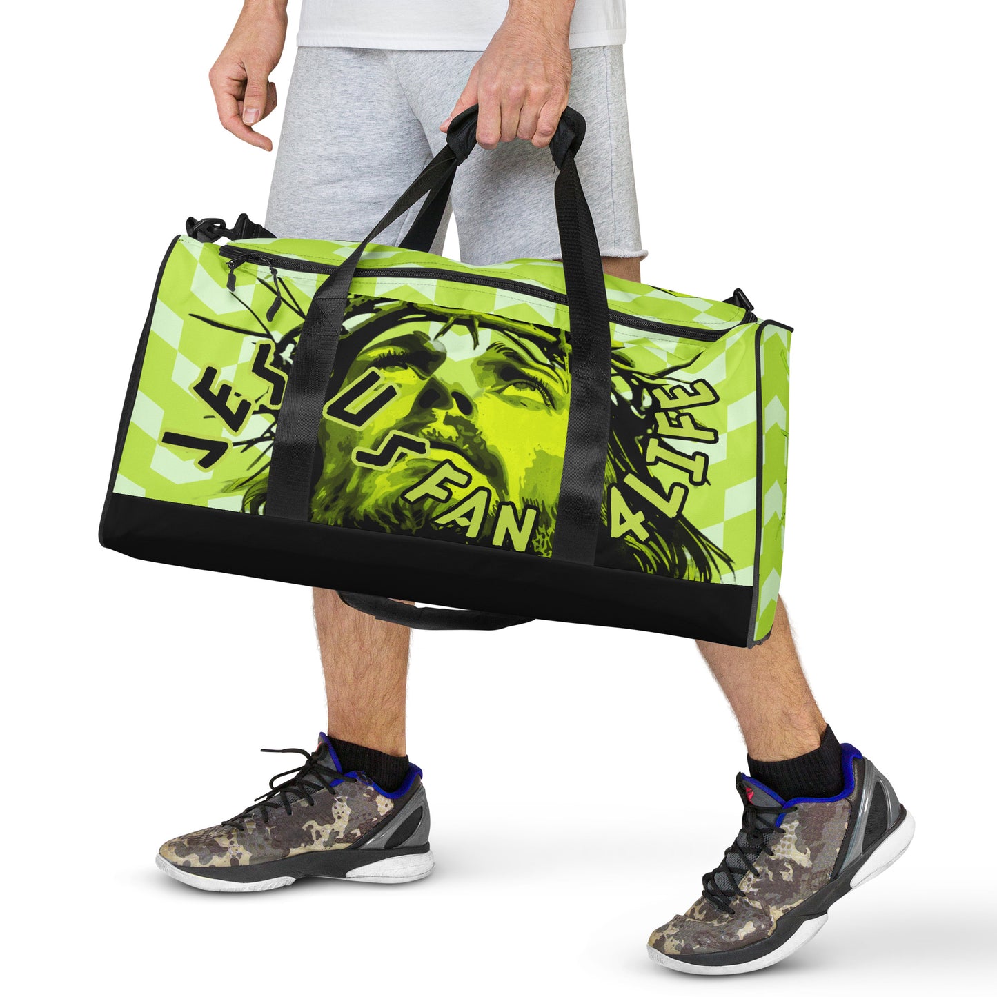 Jesus Fan 4Life- Duffle bag