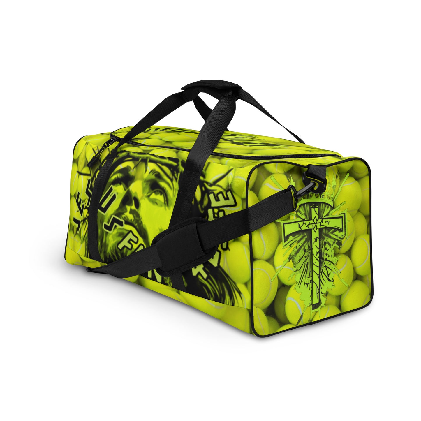 Jesus Fan 4Life- Tennis Duffle bag