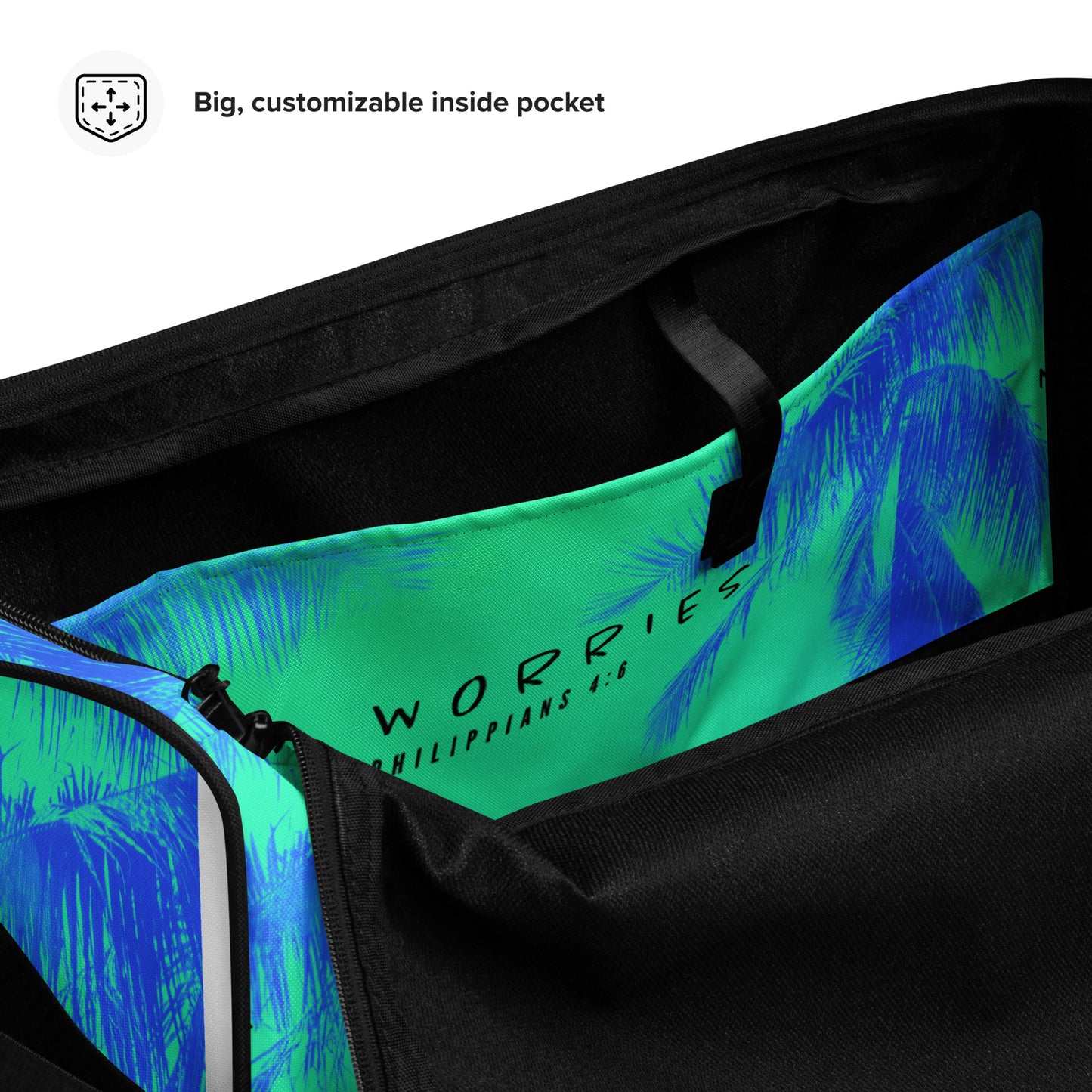 NO WORRIES- Duffle bag