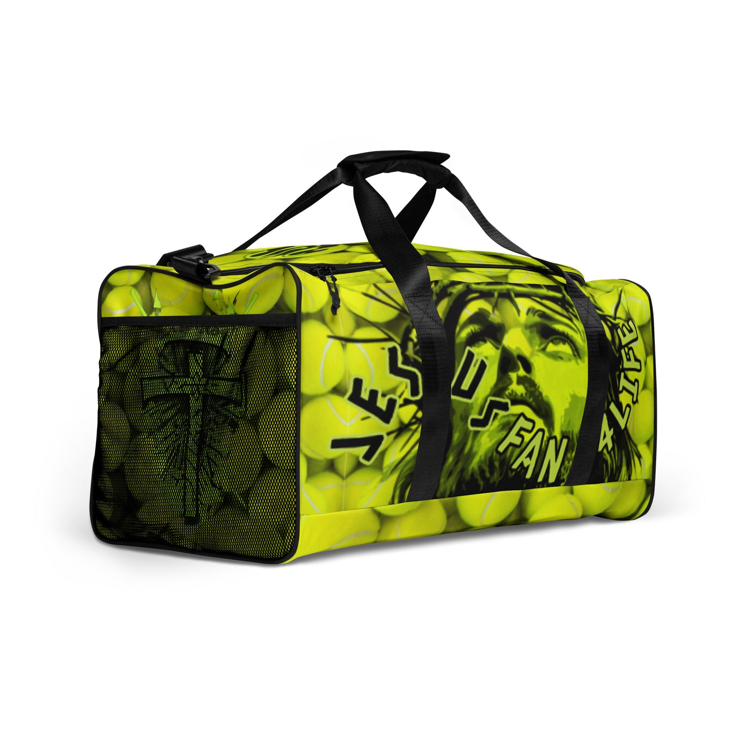 Jesus Fan 4Life- Tennis Duffle bag