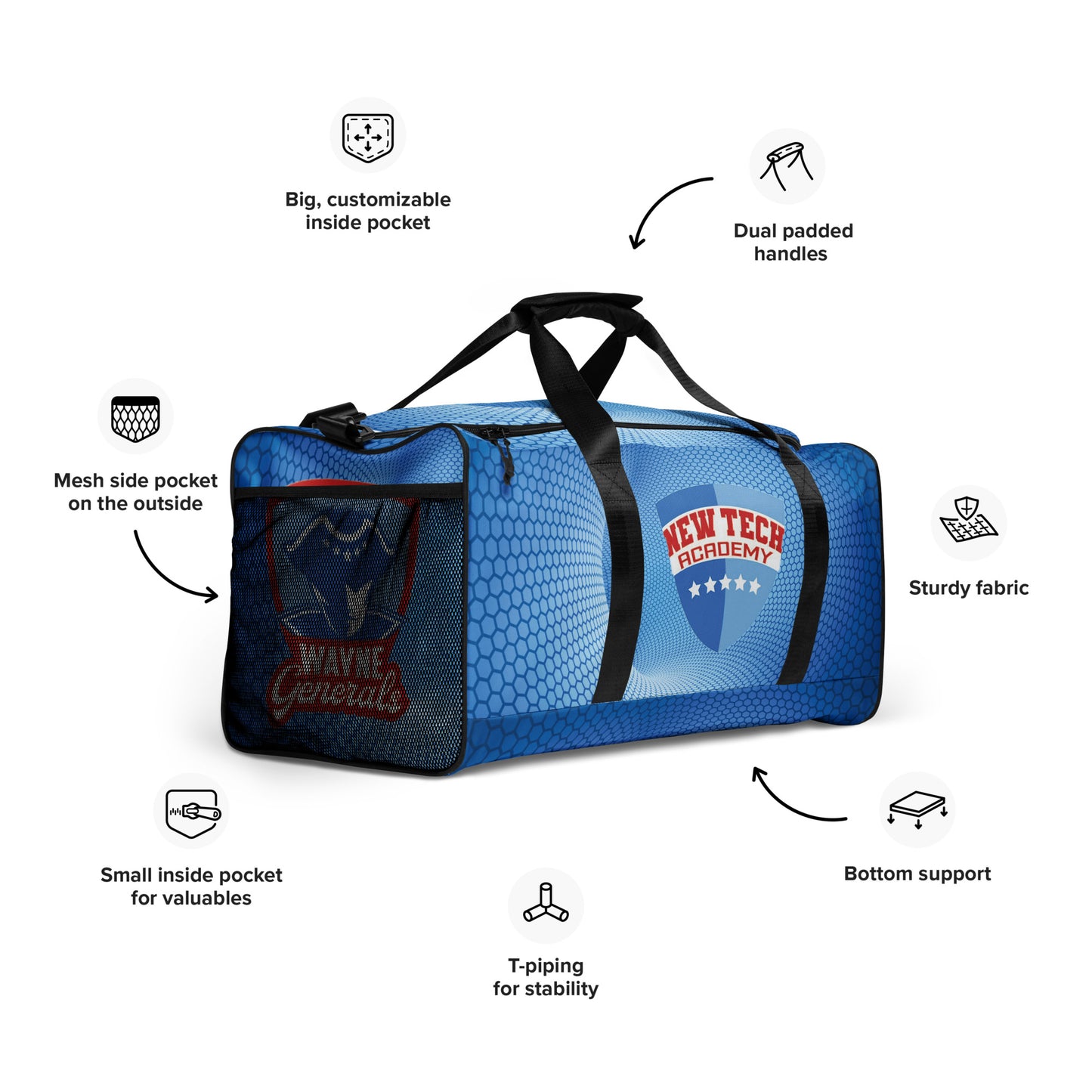 Wayne H.S. Duffle bag