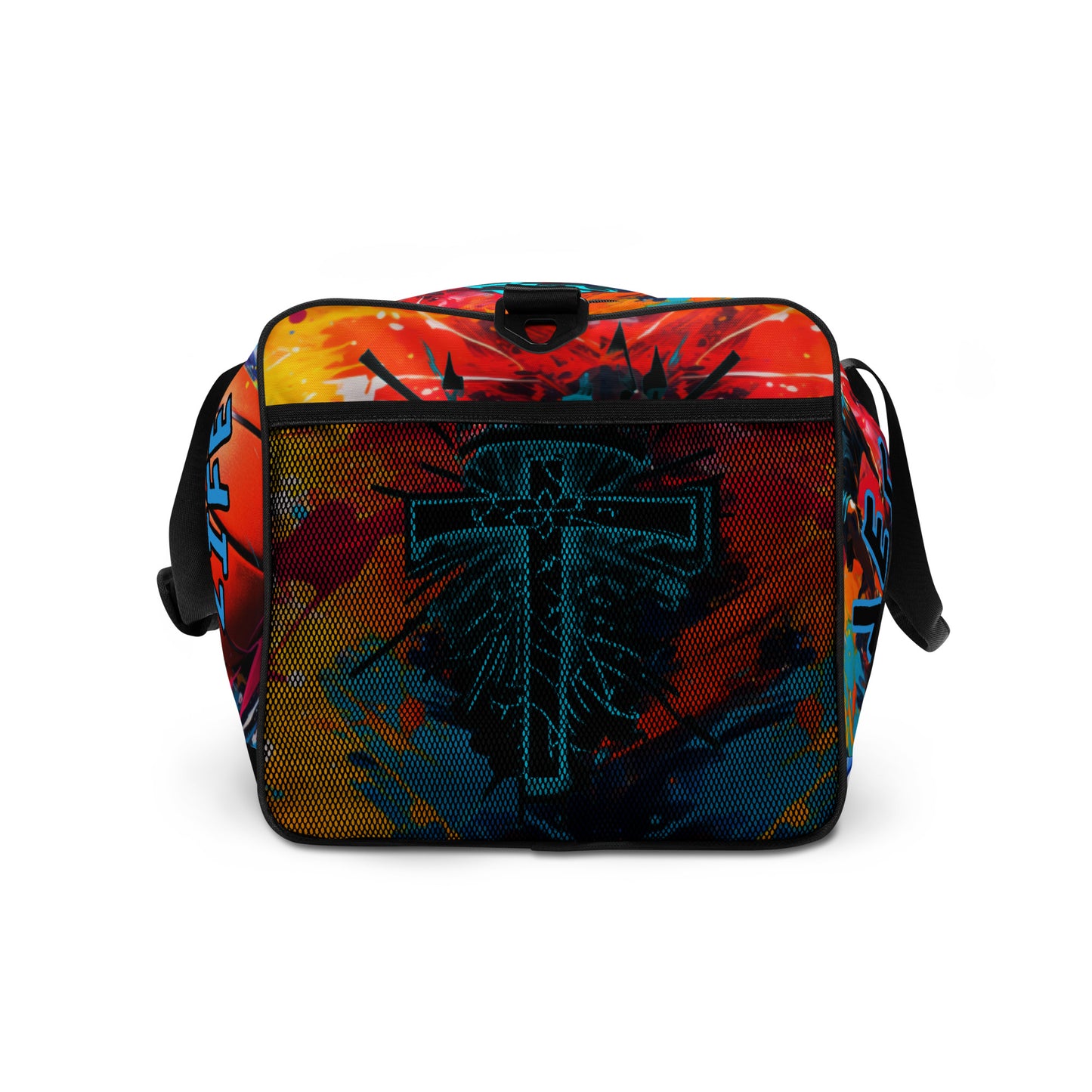 Jesus Fan 4Life- Basketball Duffle bag