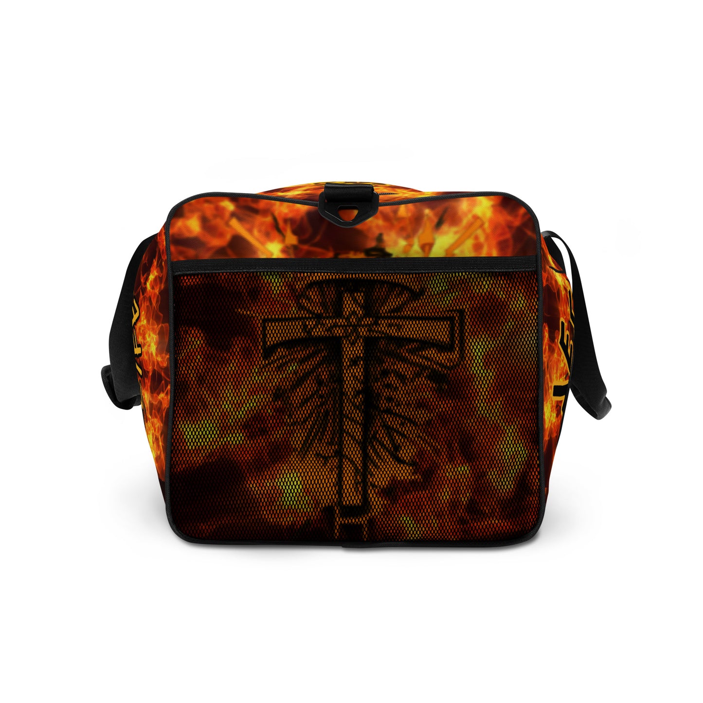 Jesus Fan 4Life- Football Duffle bag