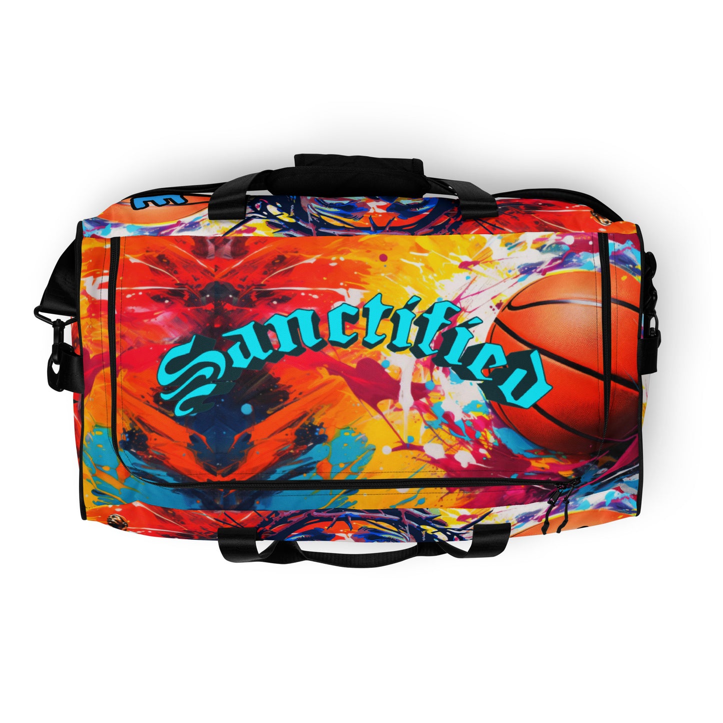 Jesus Fan 4Life- Basketball Duffle bag