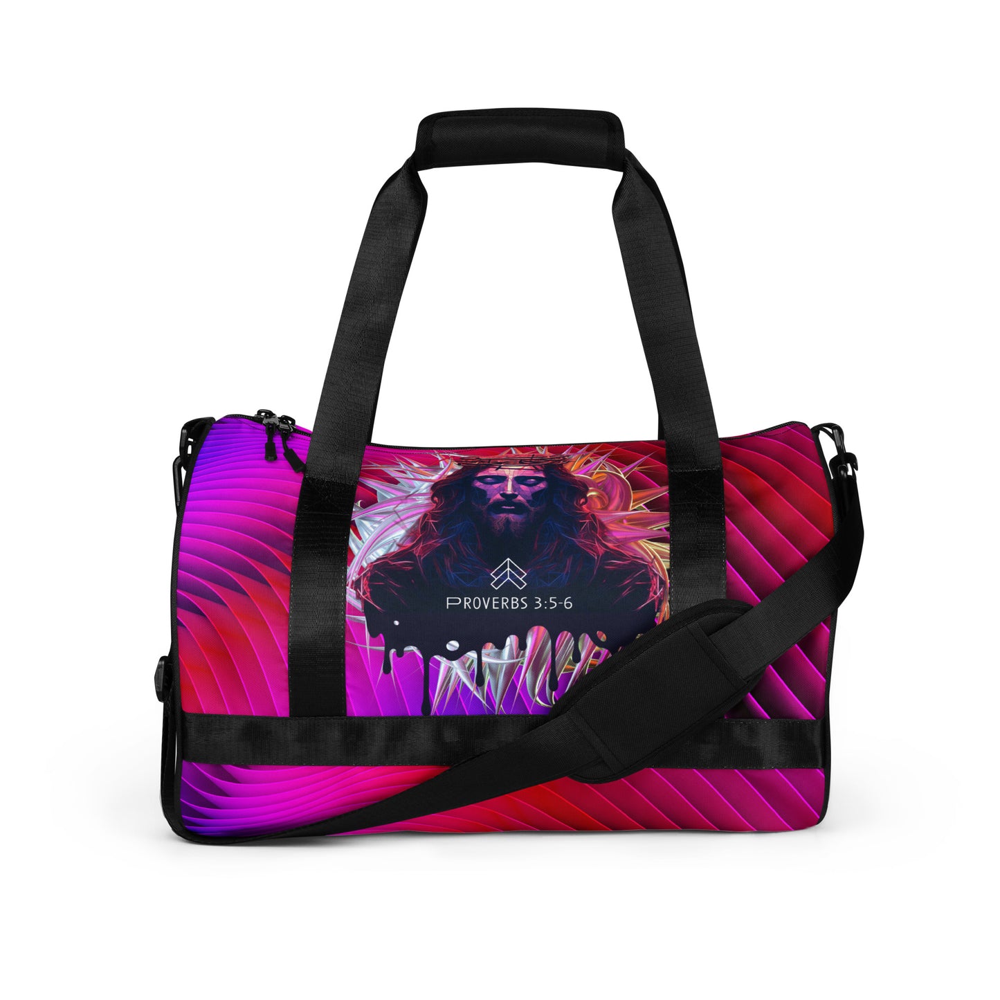 Trust in the Lord- All-over print gym bag