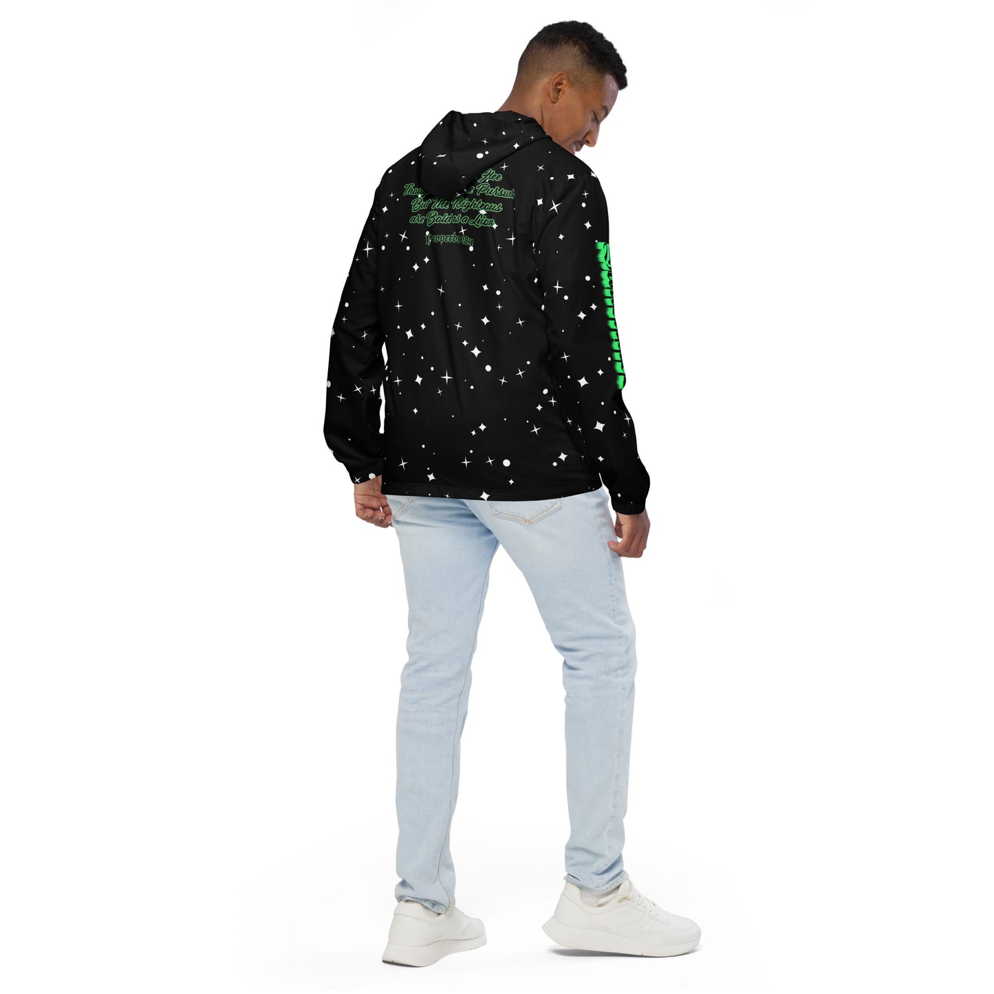 Starry Night- Men’s windbreaker