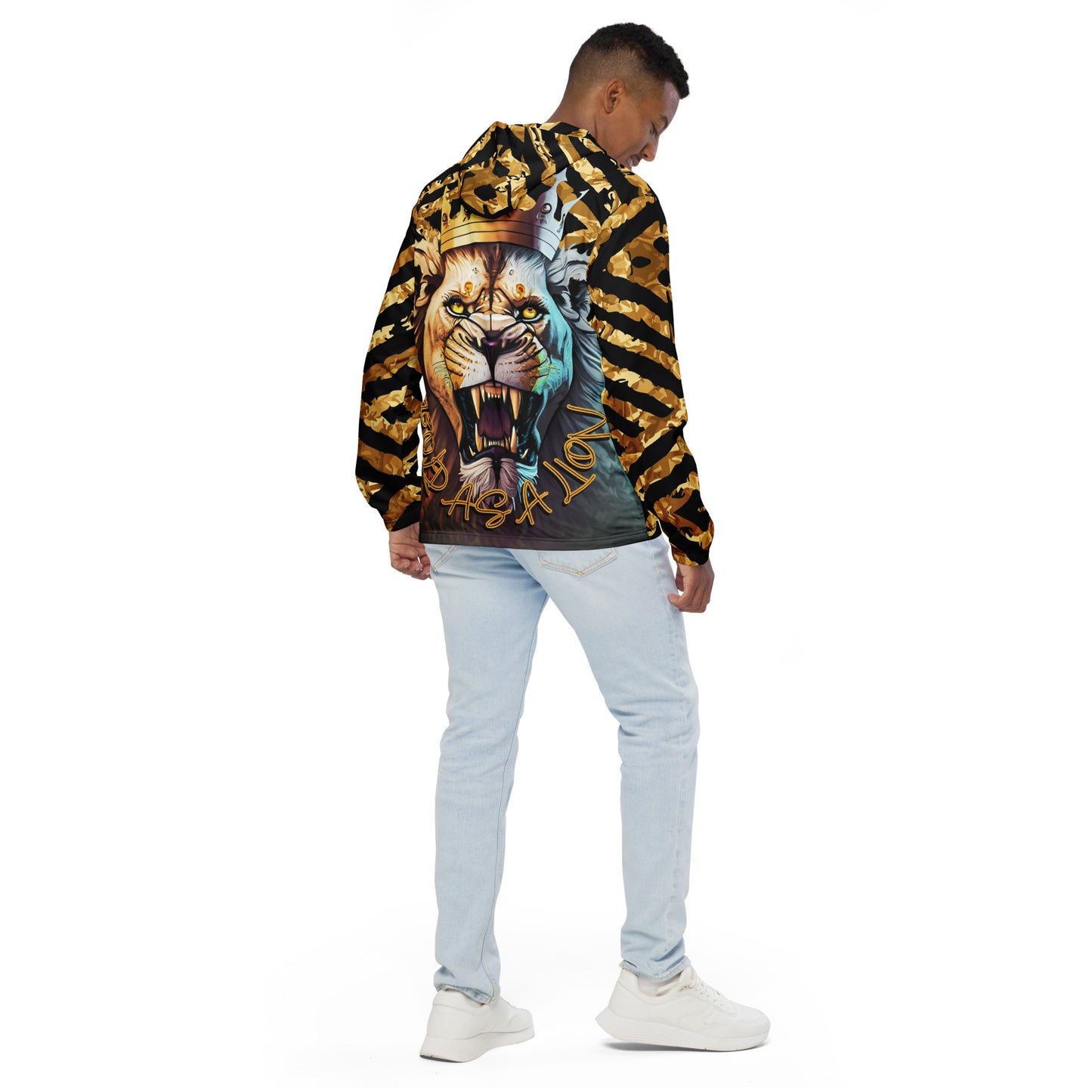 BOLD AS A LION- Men’s windbreaker