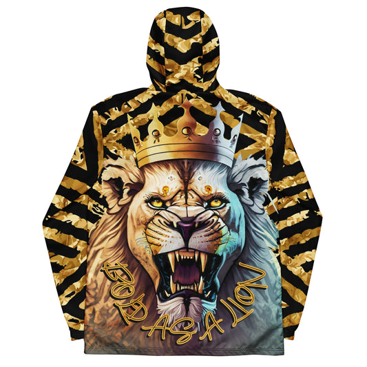 BOLD AS A LION- Men’s windbreaker