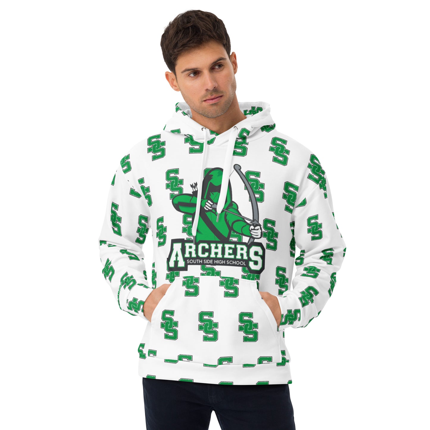 South Side H.S. All-Over Print Unisex Hoodie