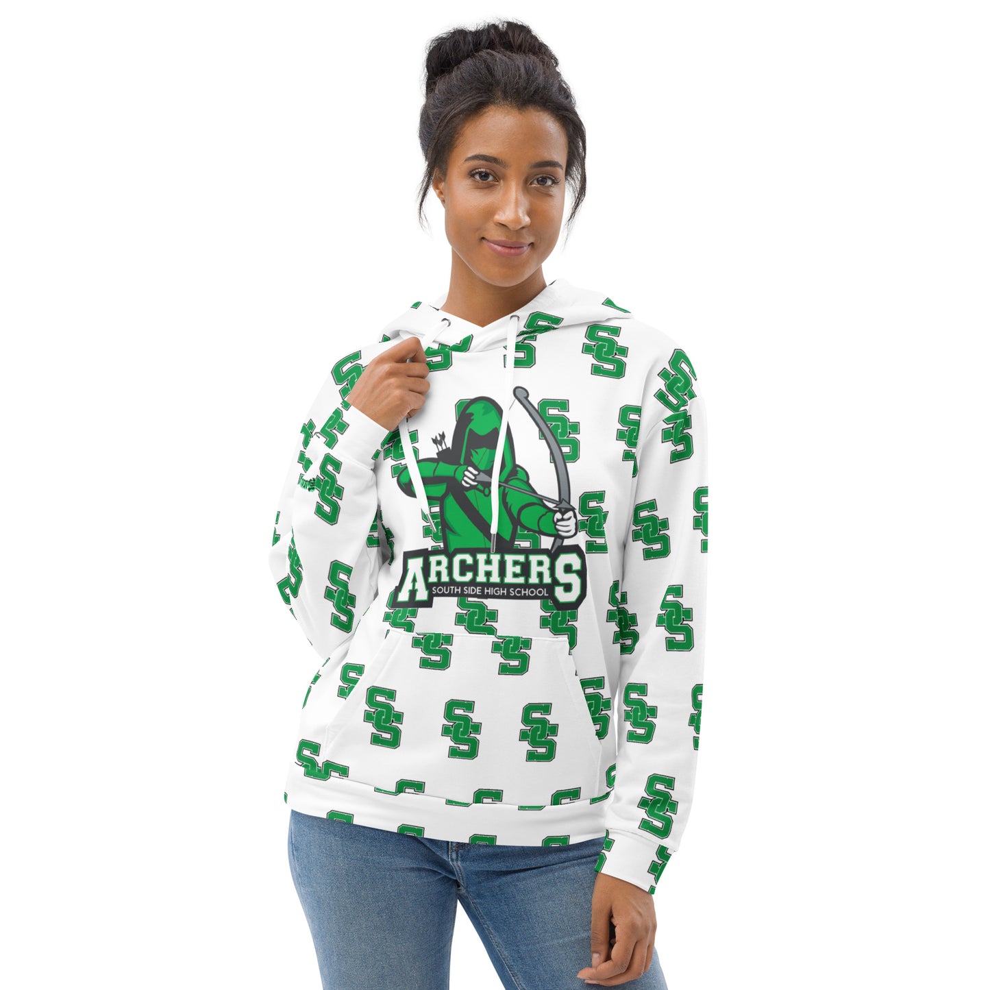 South Side H.S. All-Over Print Unisex Hoodie