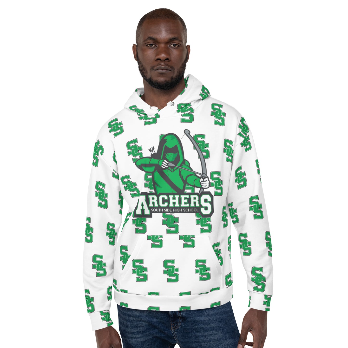 South Side H.S. All-Over Print Unisex Hoodie