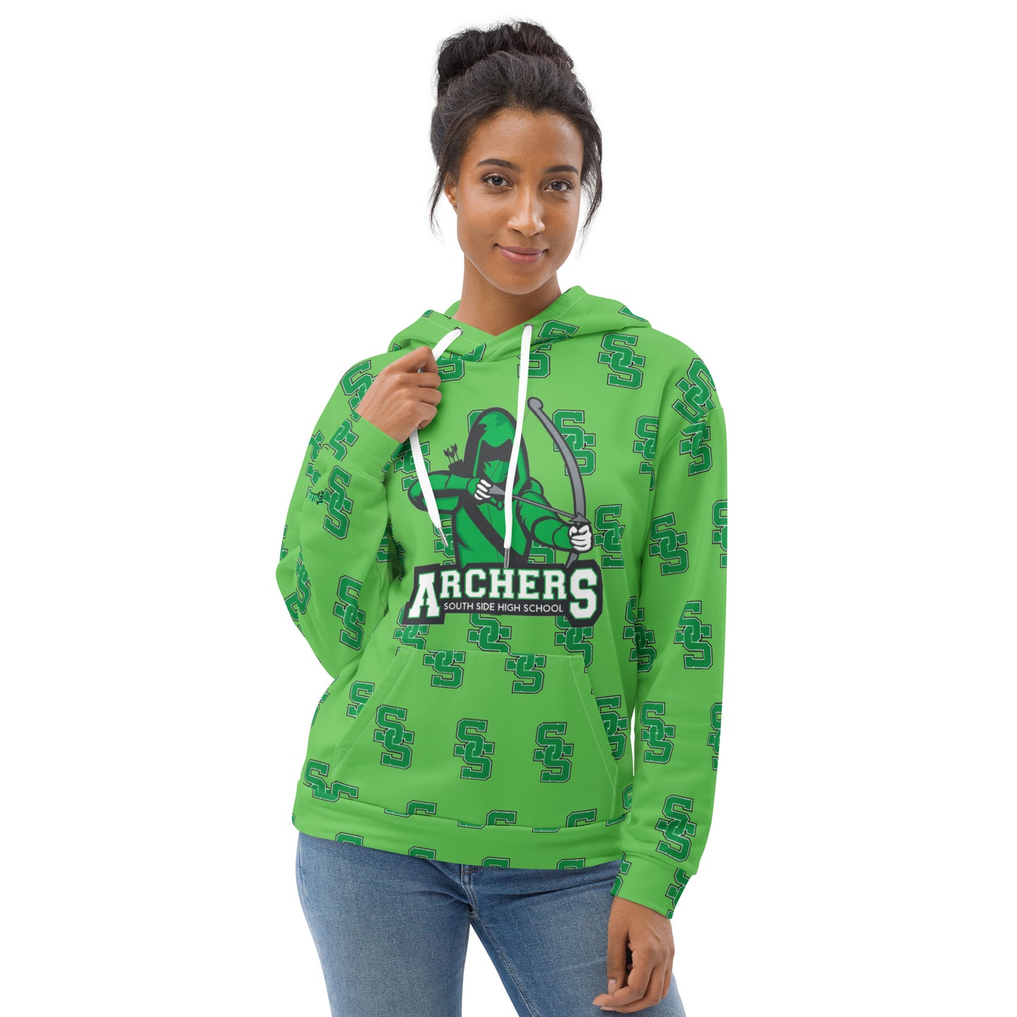 South Side H.S. All-Over Print Unisex Hoodie