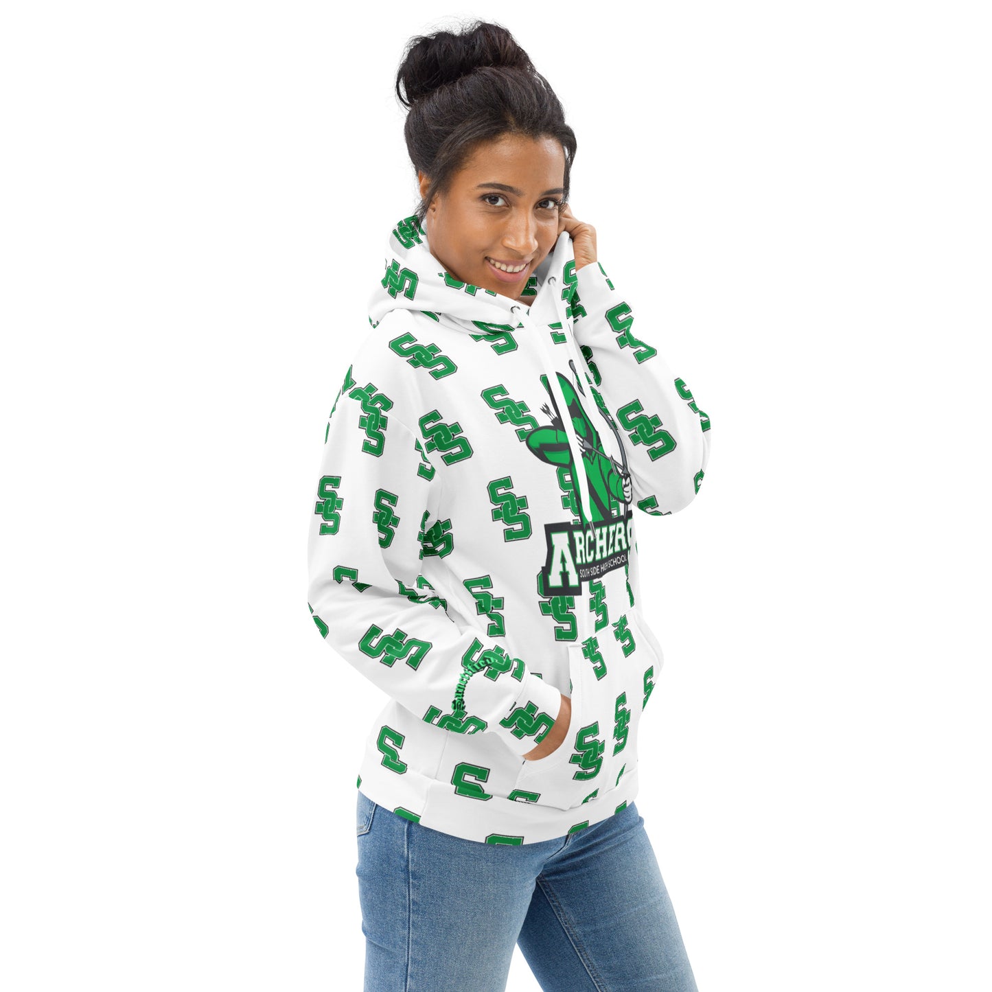 South Side H.S. All-Over Print Unisex Hoodie