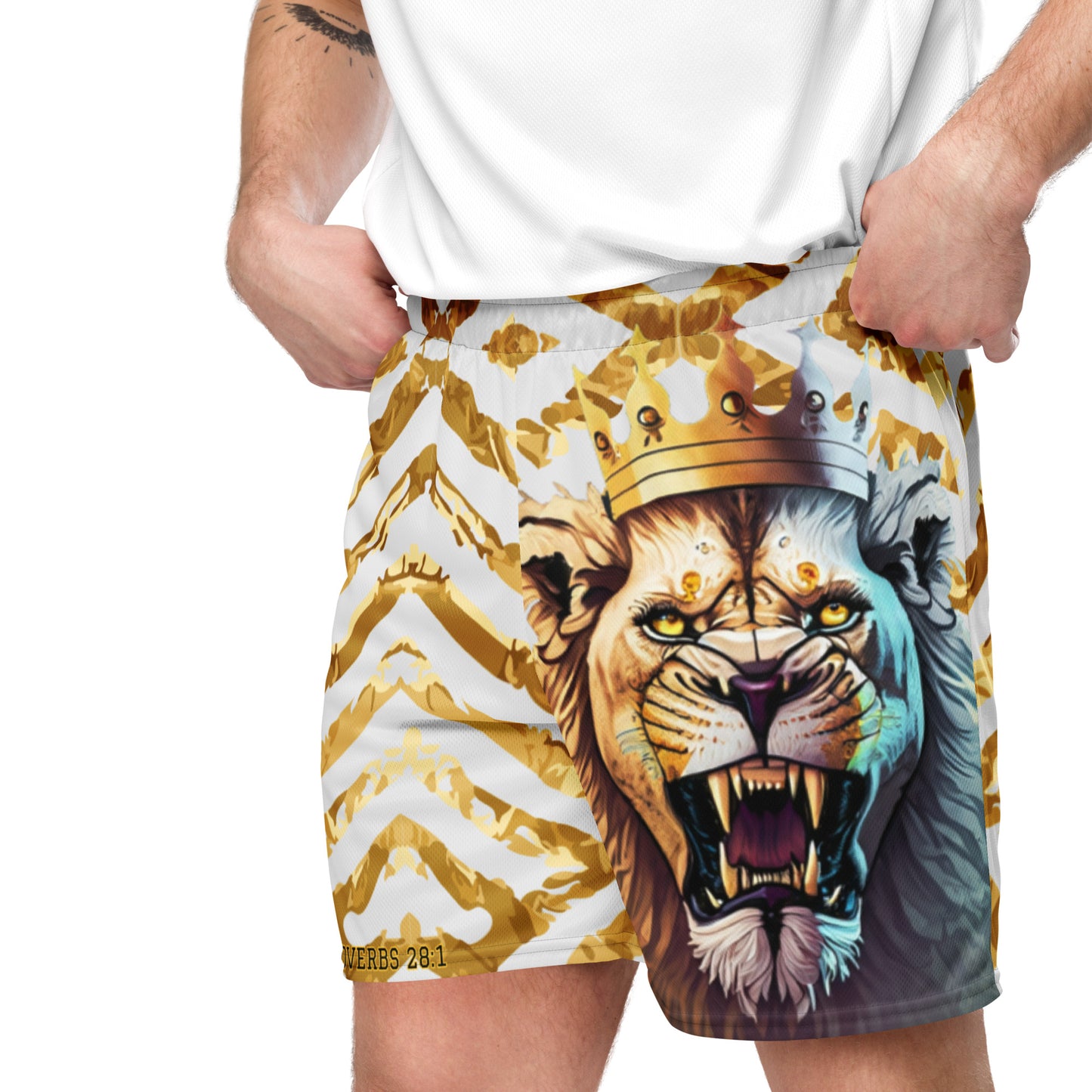 Unisex mesh shorts