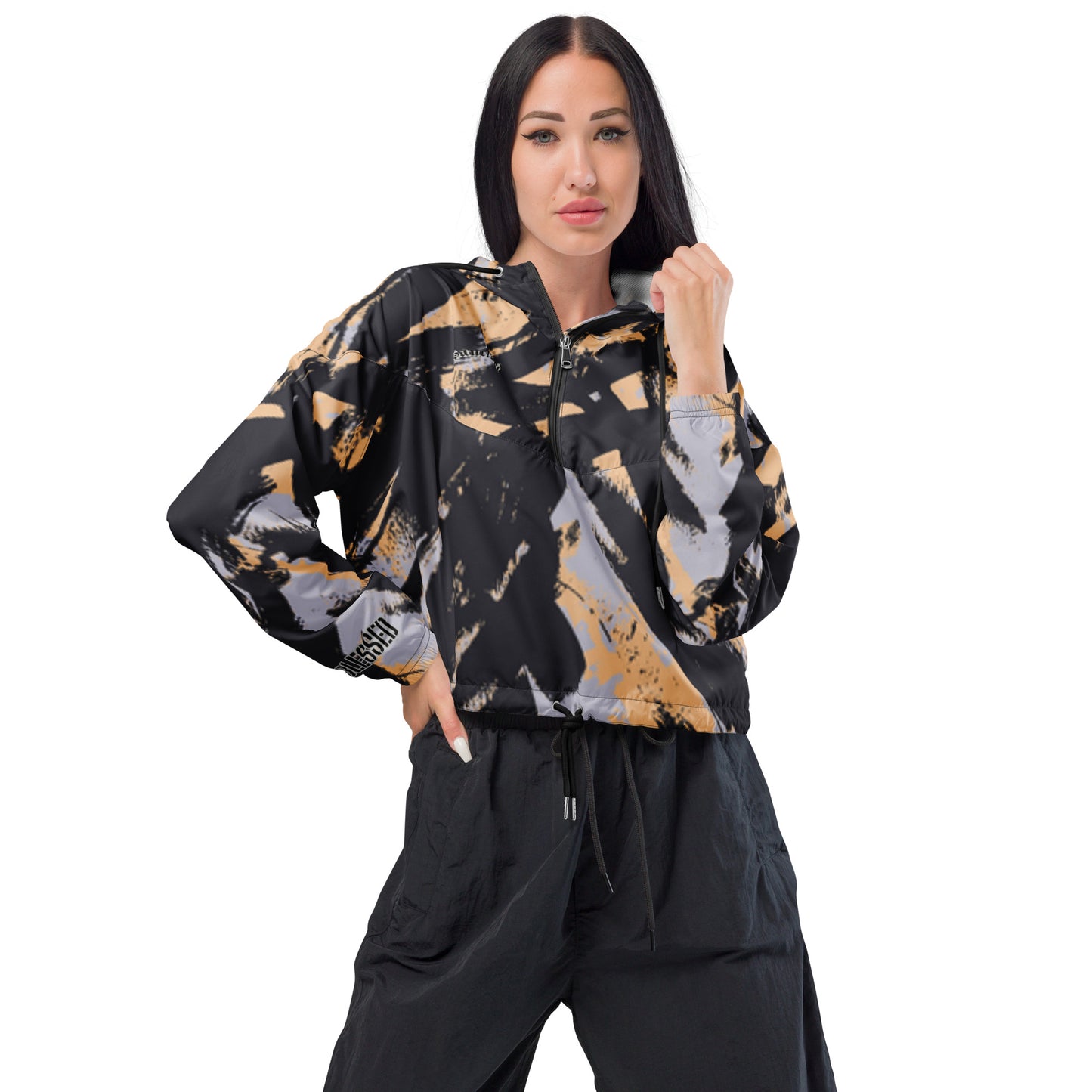 Blessed- Women’s cropped windbreaker