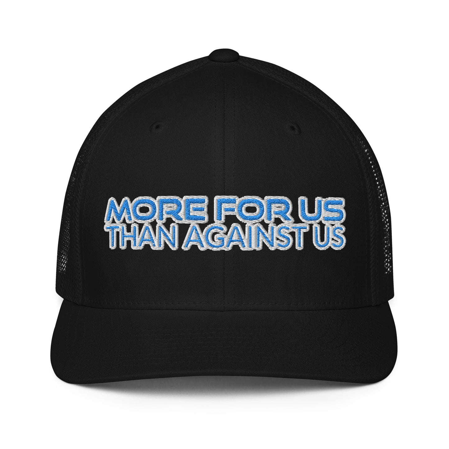 More for Us- Closed-back trucker cap