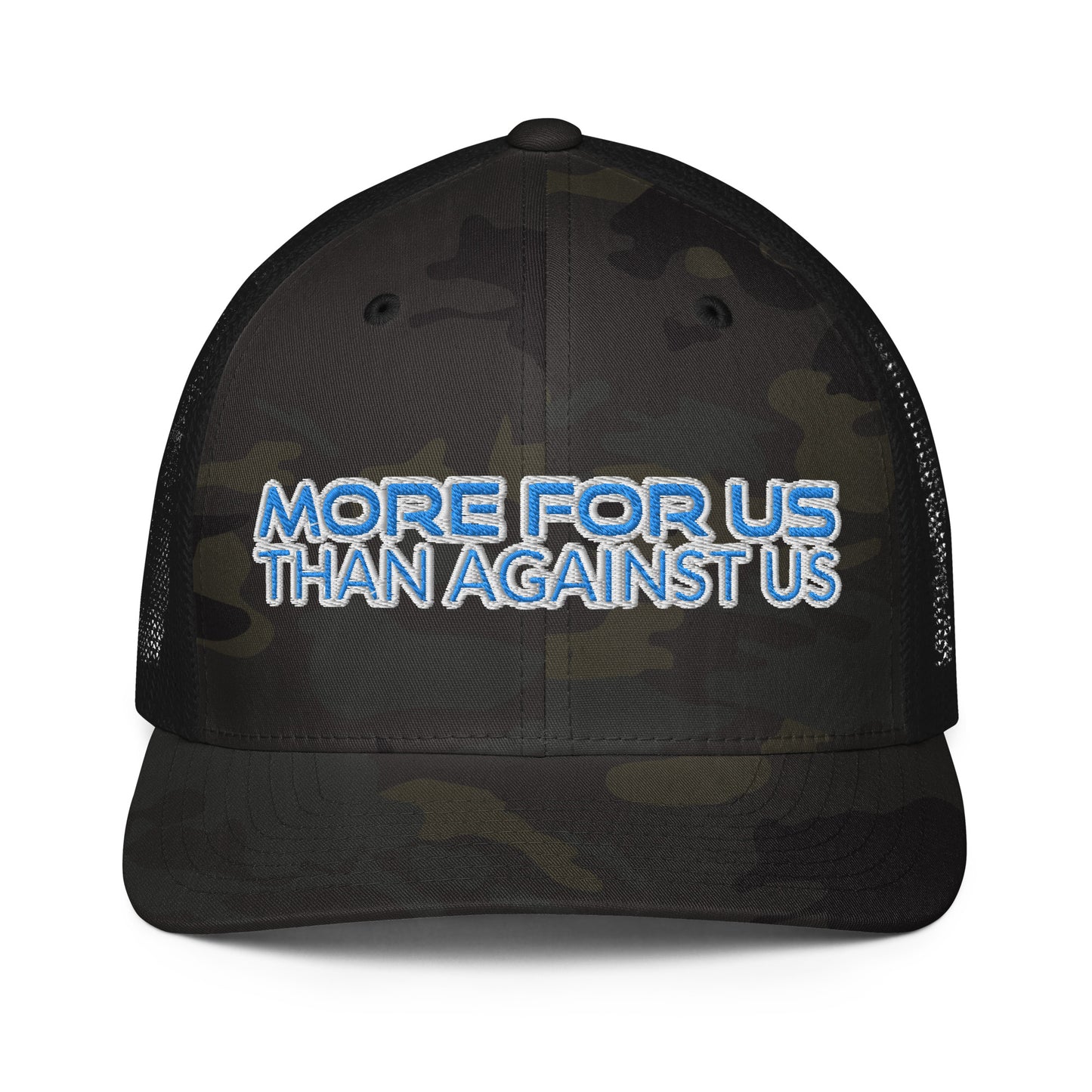 More for Us- Closed-back trucker cap