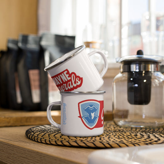 Wayne H.S. Enamel Mug