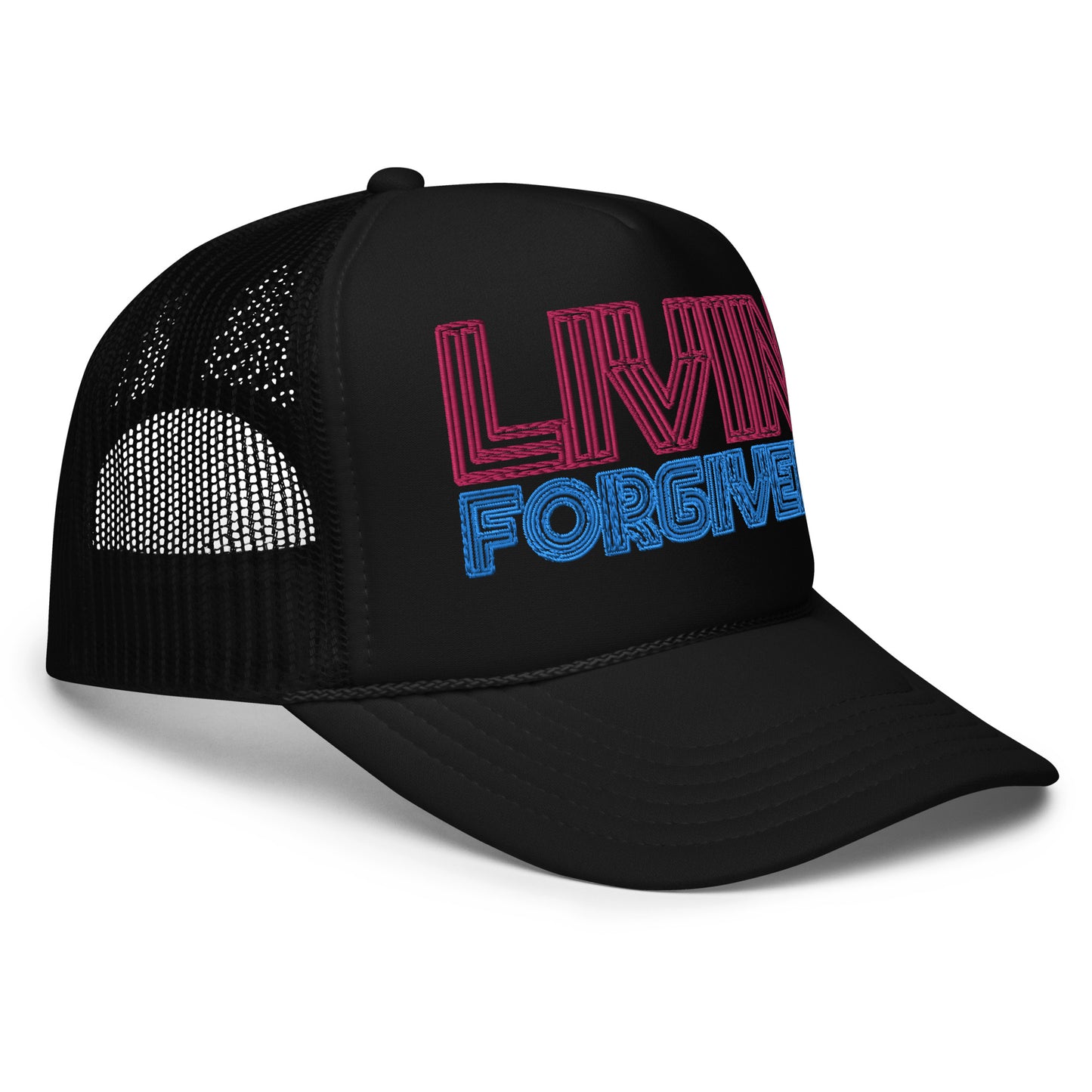 LIVIN FORGIVEN- Foam trucker hat