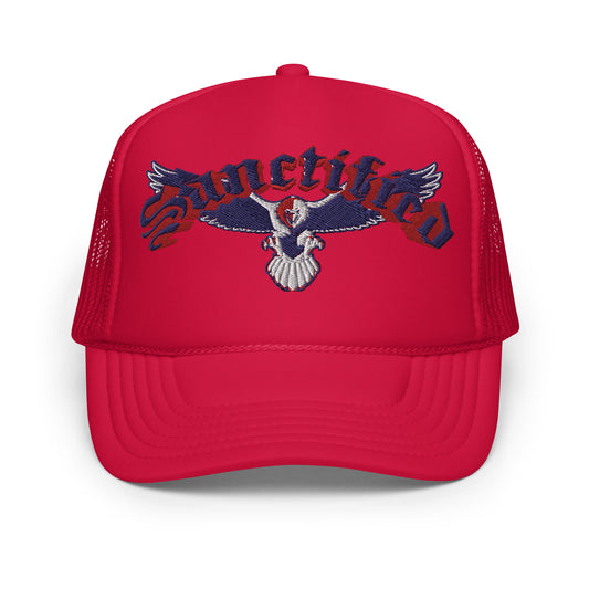 SANCTIFIED- Foam trucker hat