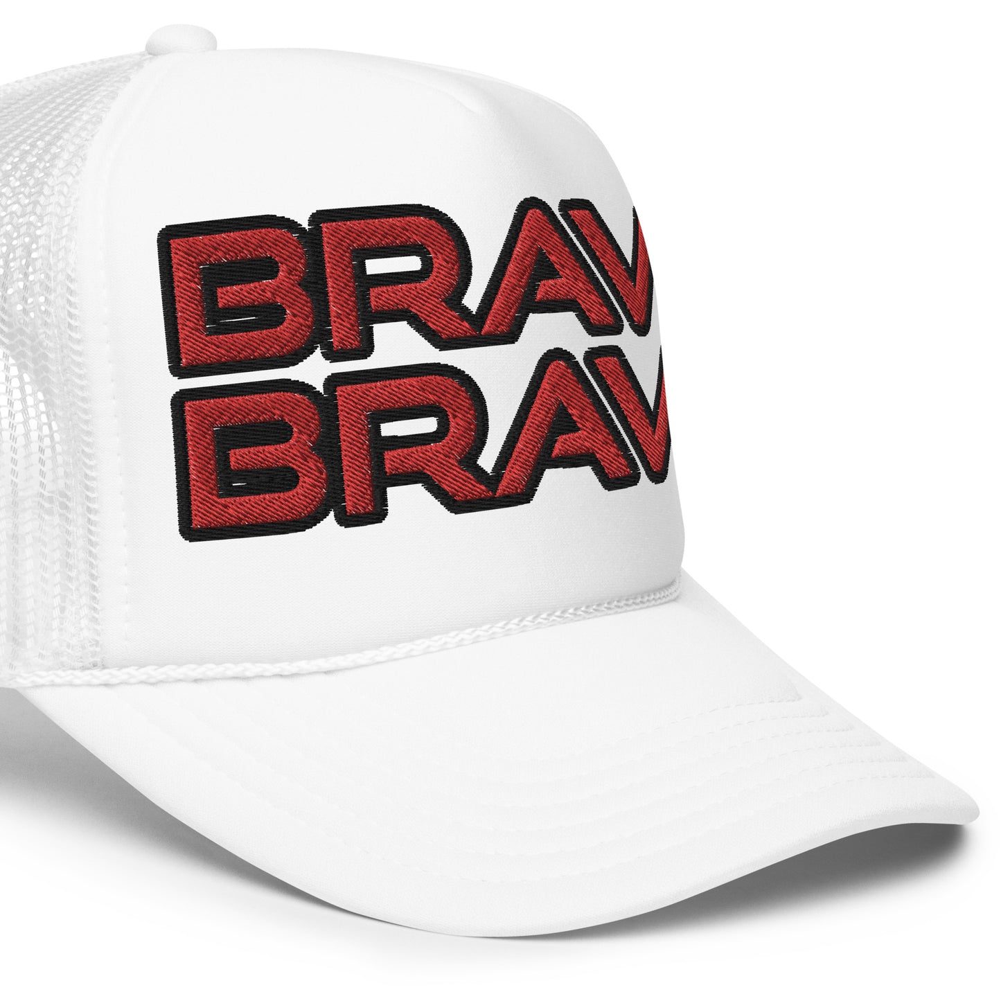 BRAVE BRAVE- Foam trucker hat