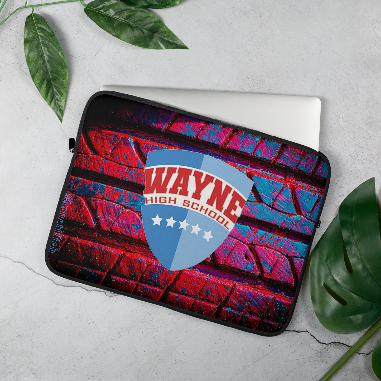 Wayne H.S. Laptop Sleeve