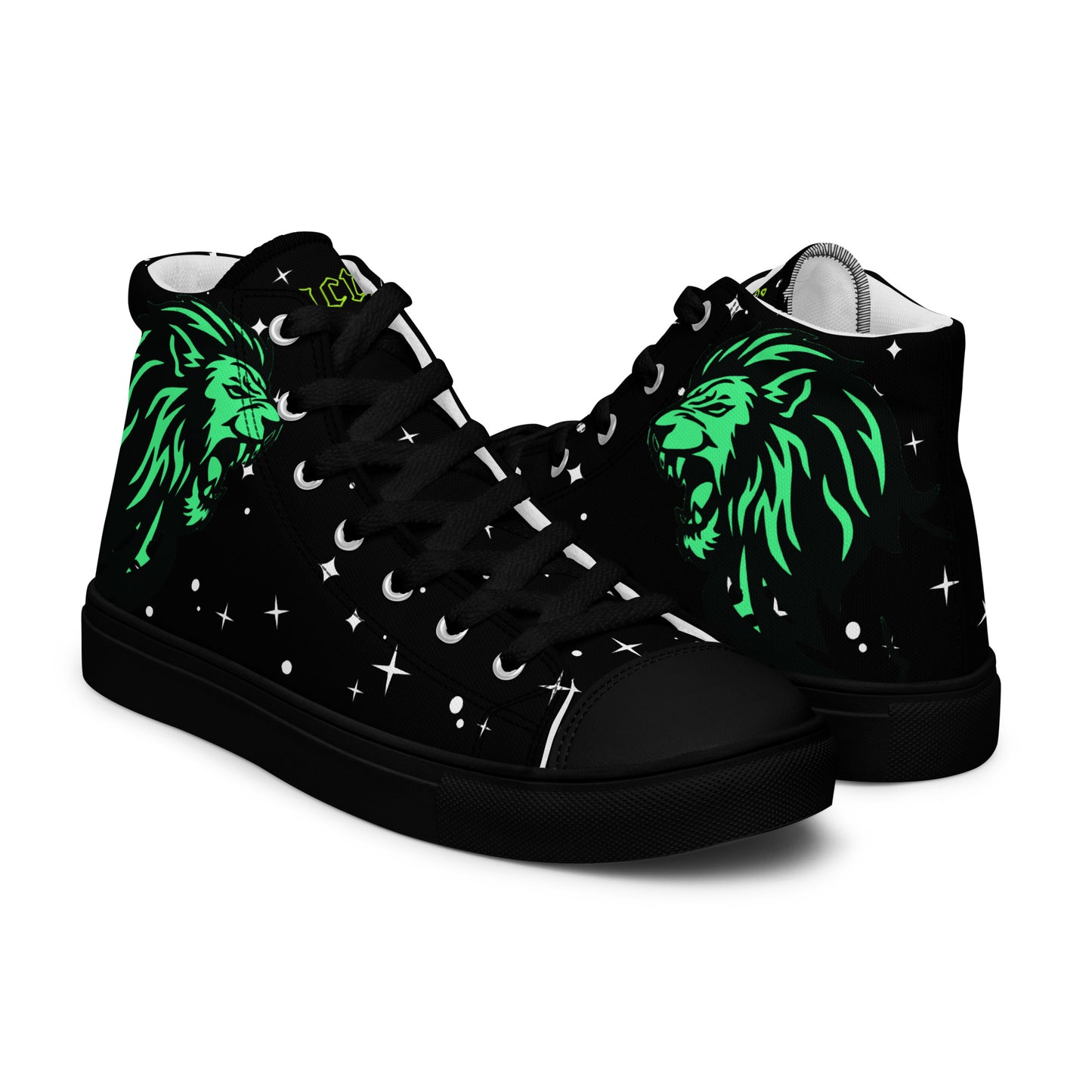 Men’s high top canvas shoes