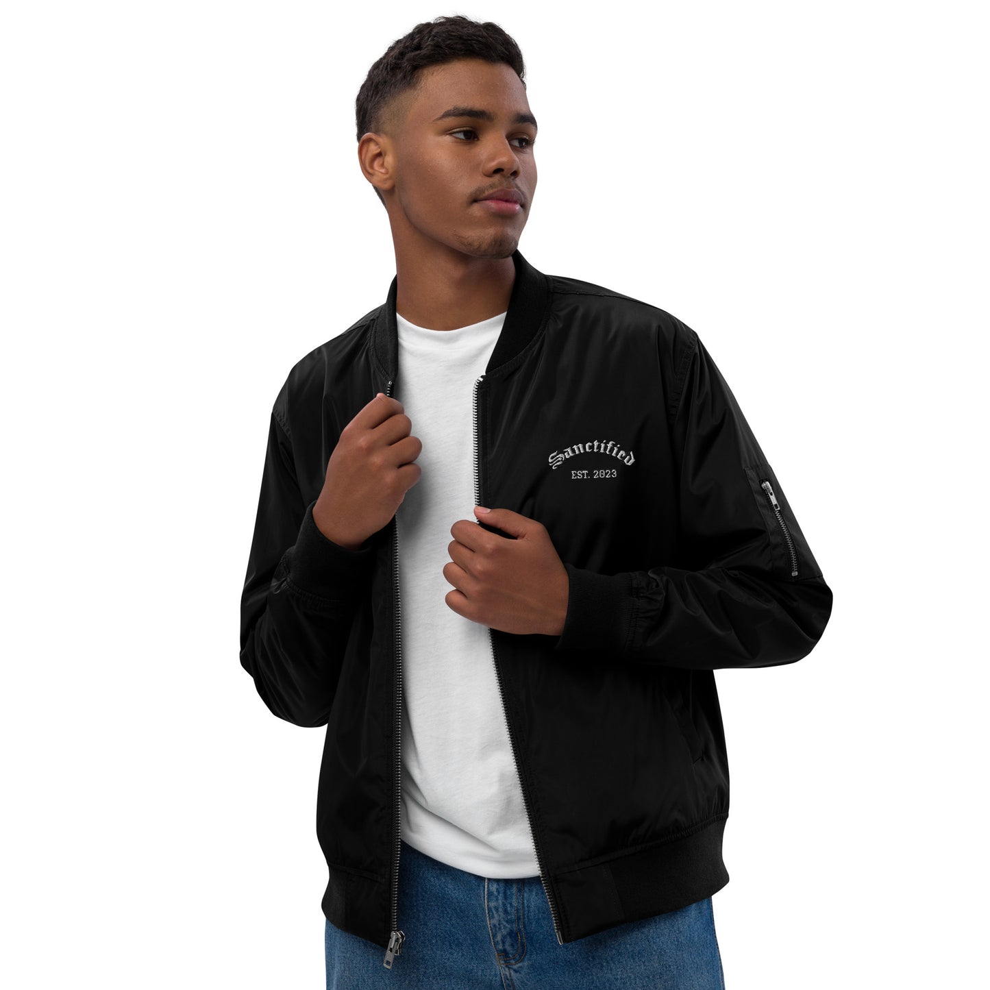 Blessed Beyond Measure - Premium recycled bomber jacket