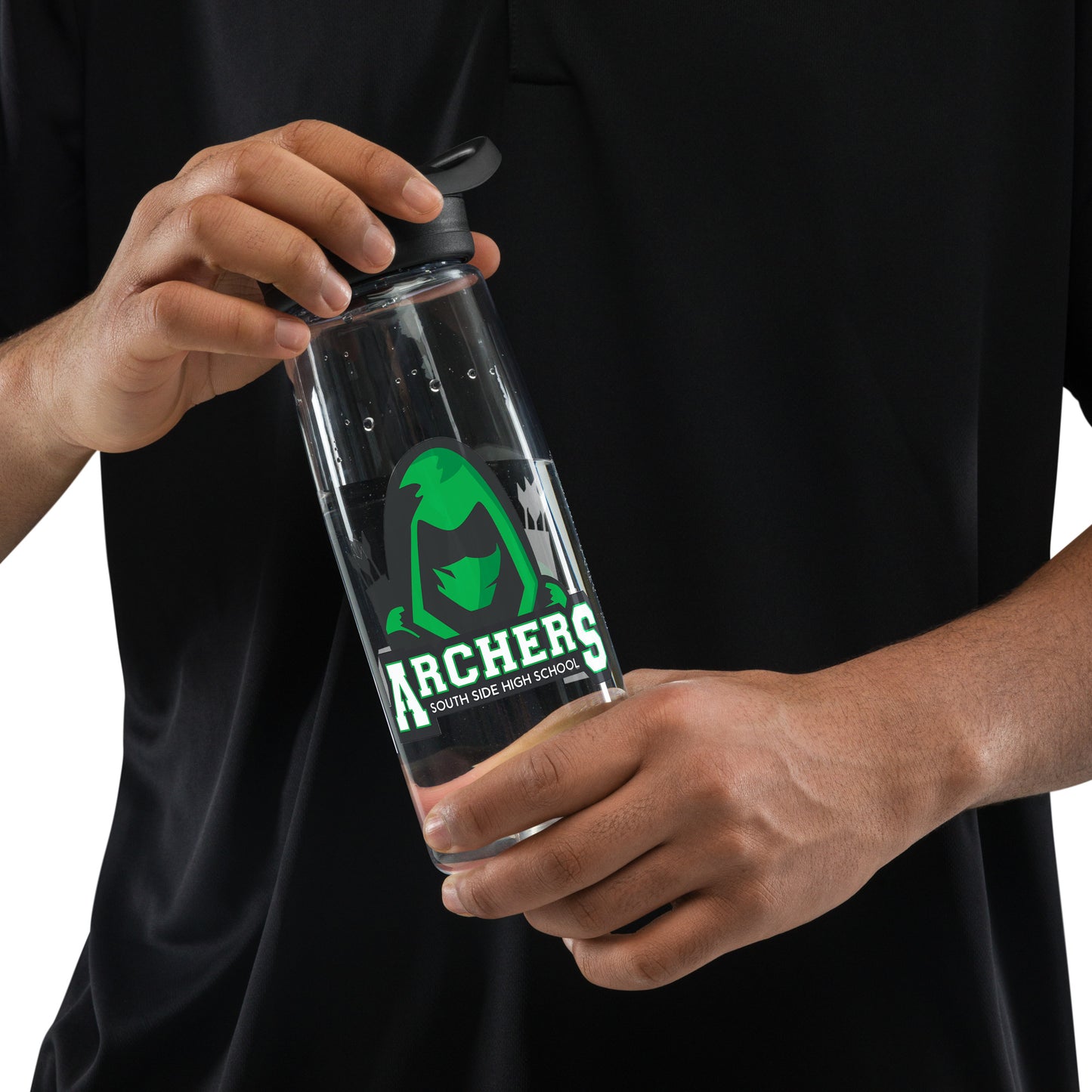 South Side H.S. Sports water bottle