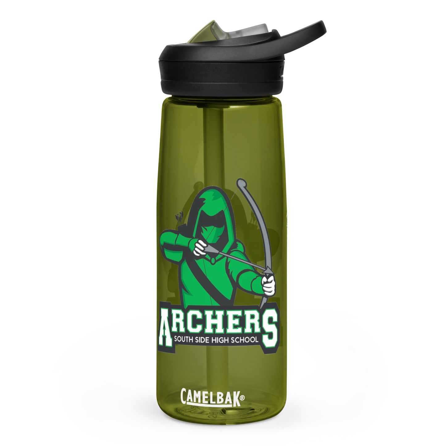 South Side H.S. Sports water bottle