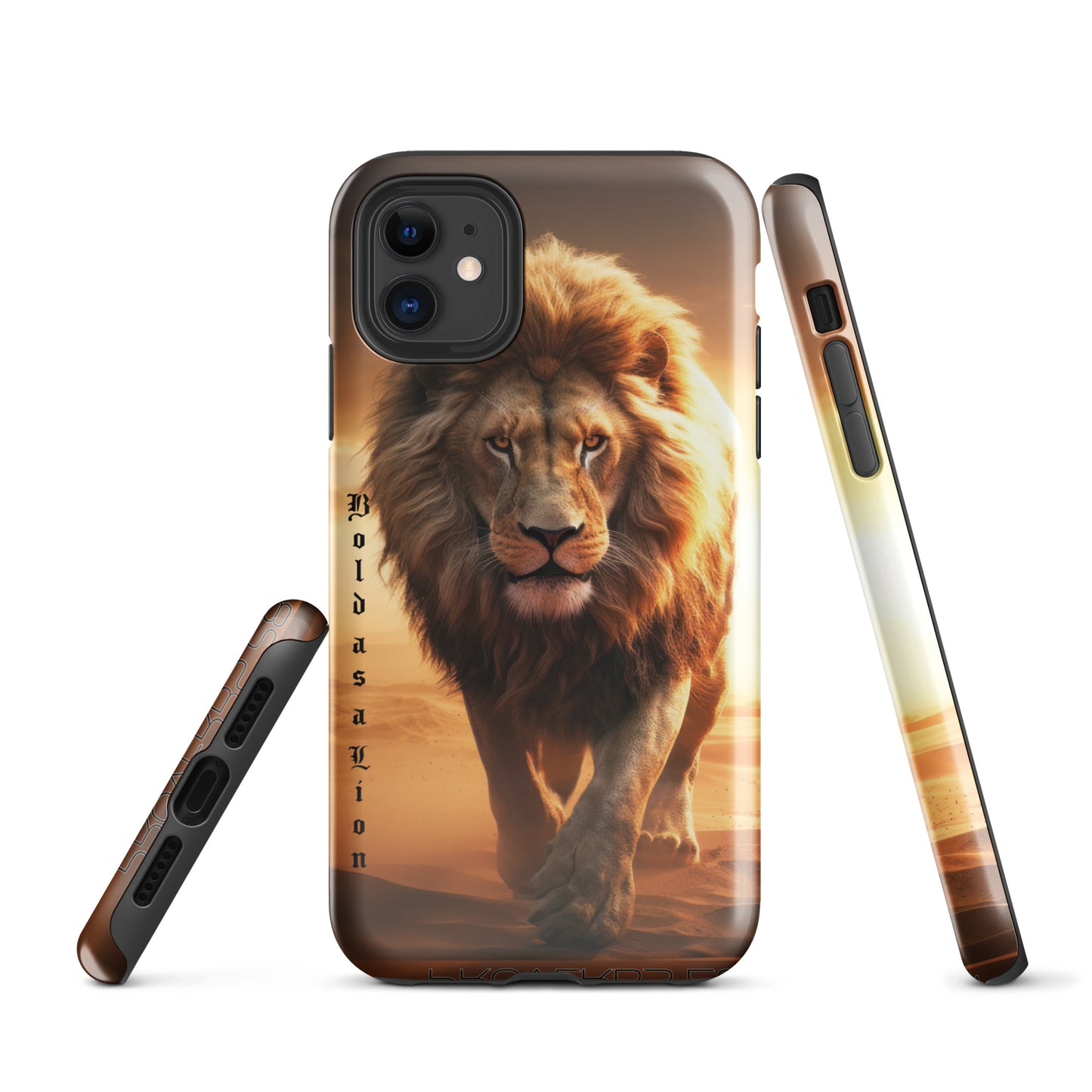 BOLD AS A LION- Tough Case for iPhone®