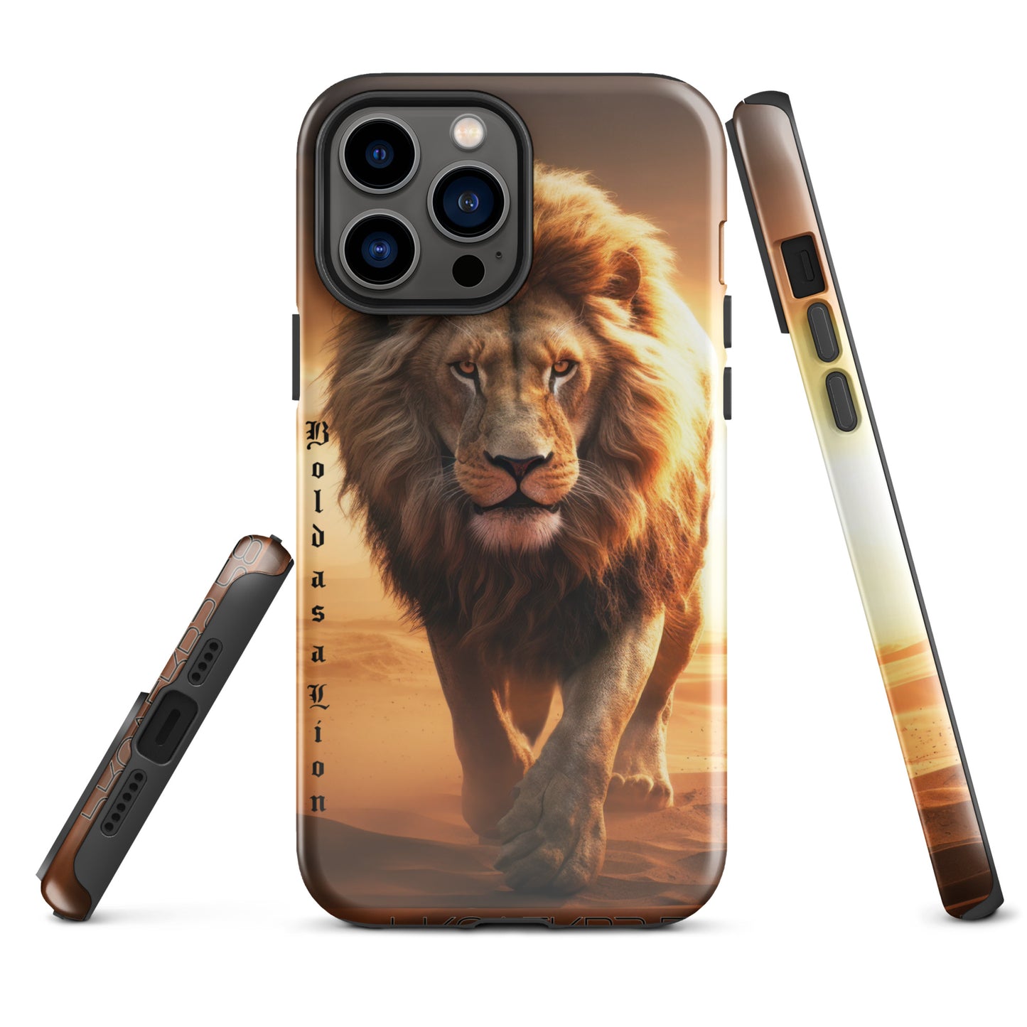 BOLD AS A LION- Tough Case for iPhone®