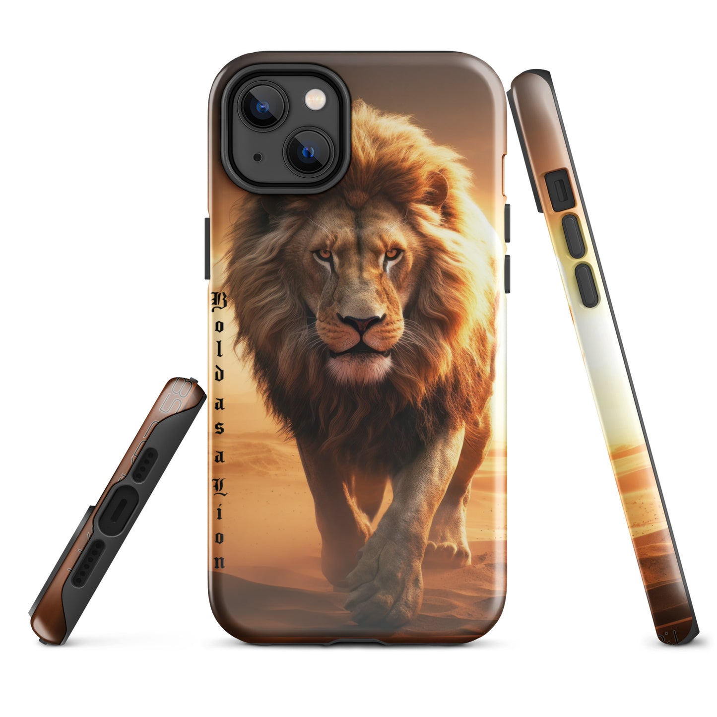 BOLD AS A LION- Tough Case for iPhone®