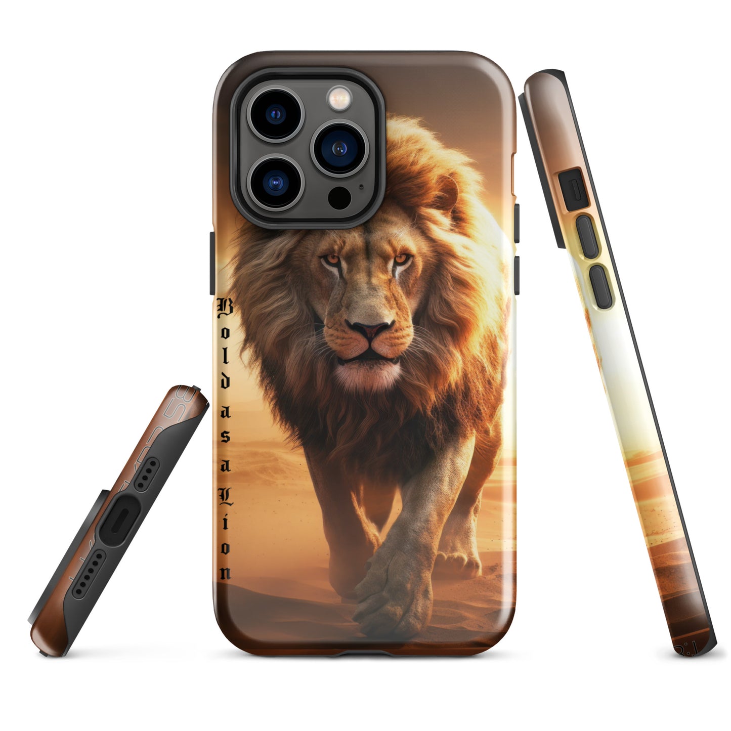 BOLD AS A LION- Tough Case for iPhone®