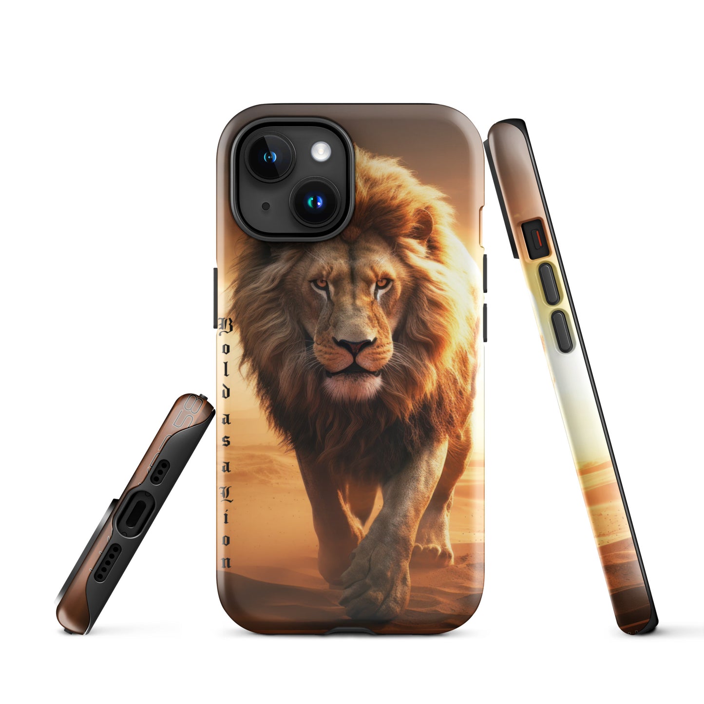 BOLD AS A LION- Tough Case for iPhone®