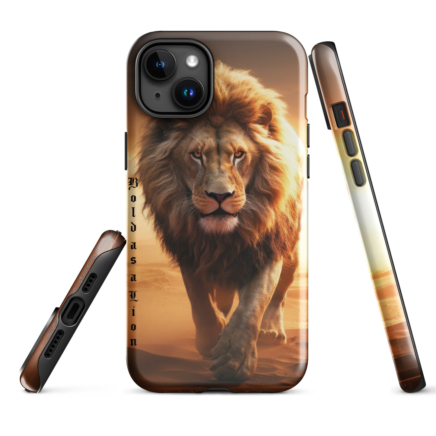 BOLD AS A LION- Tough Case for iPhone®