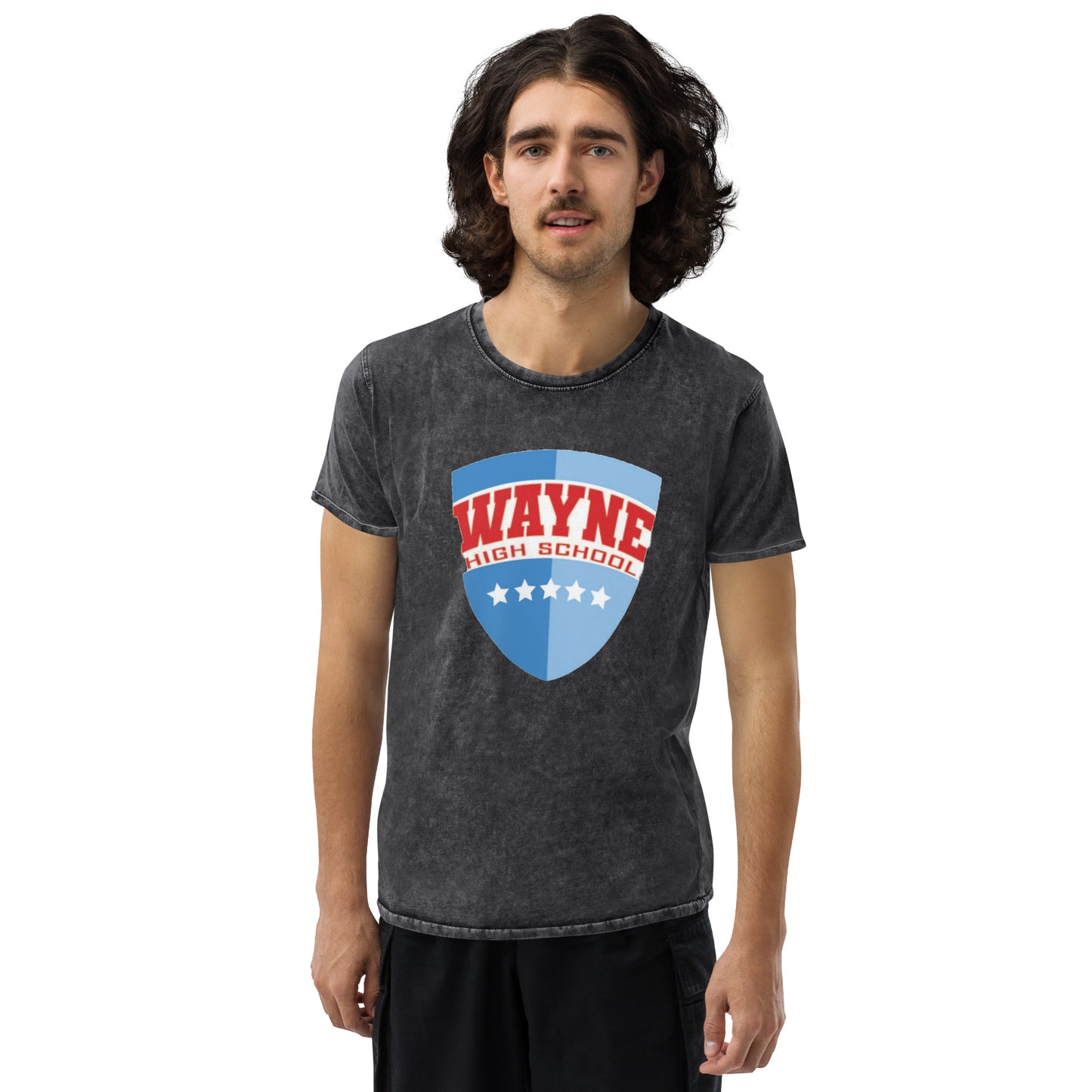 Wayne H.S. Denim T-Shirt